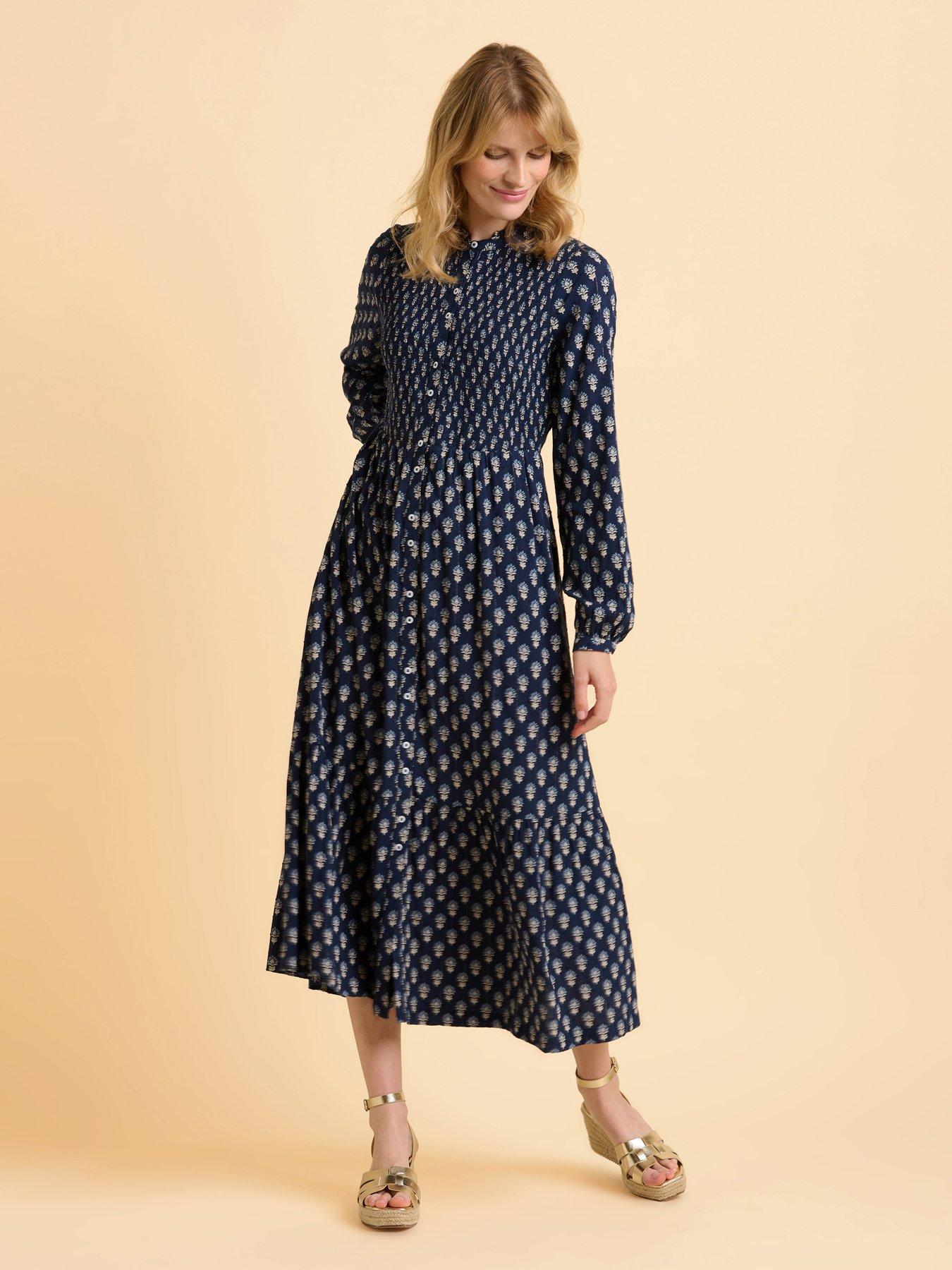 Image 1 of 5 of Brakeburn Lark Dress - Navy