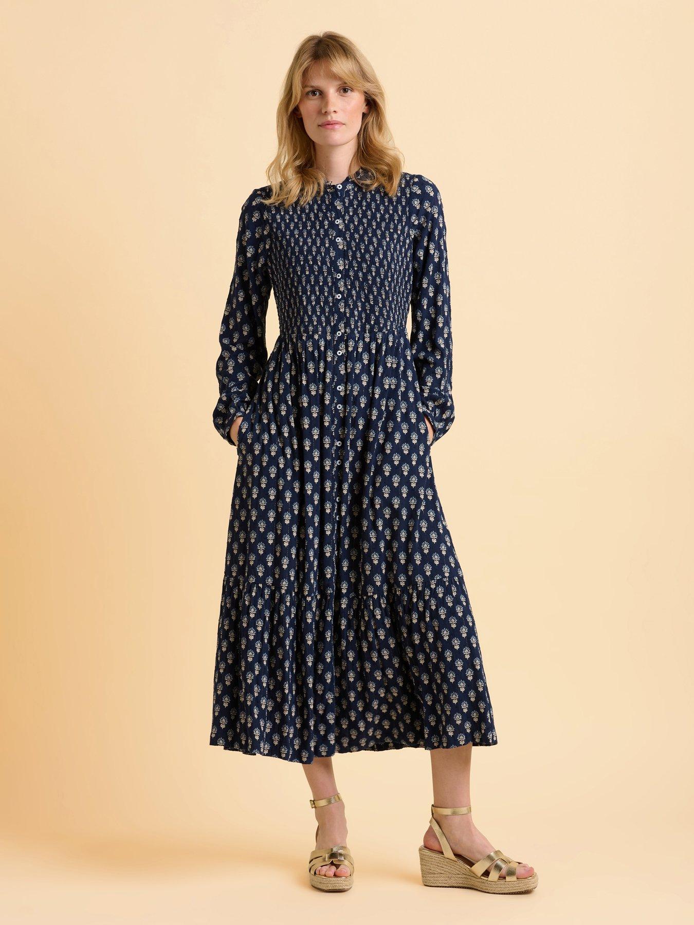 Image 5 of 5 of Brakeburn Lark Dress - Navy