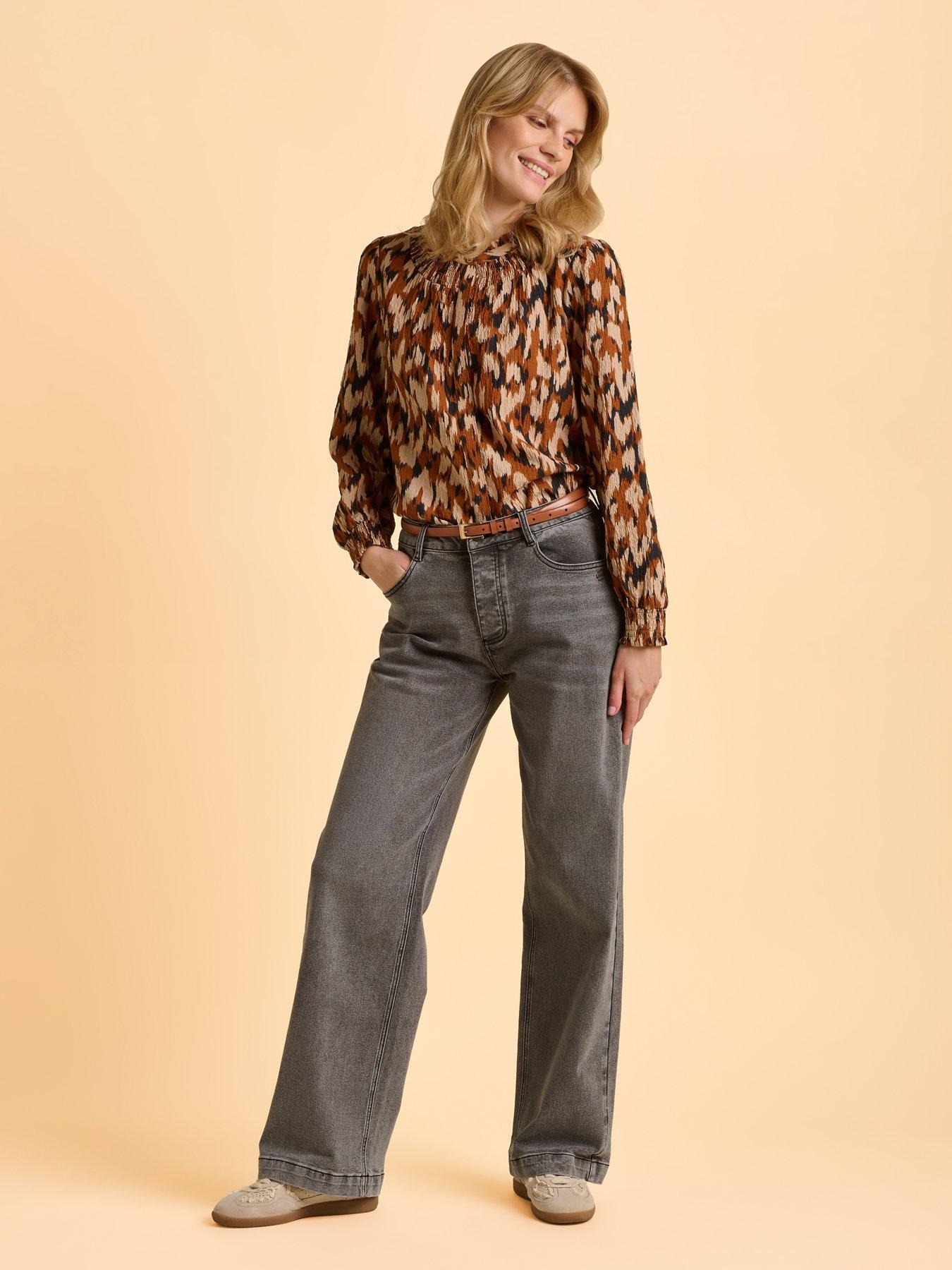 Image 5 of 6 of Brakeburn Angelina  Blouse - Beige