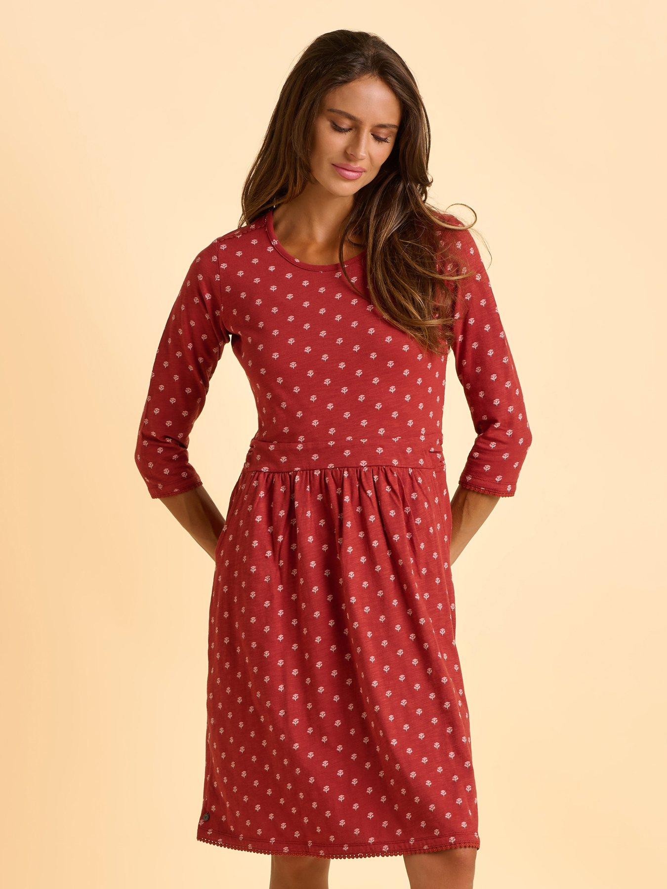 undefined Freya Dress - Red