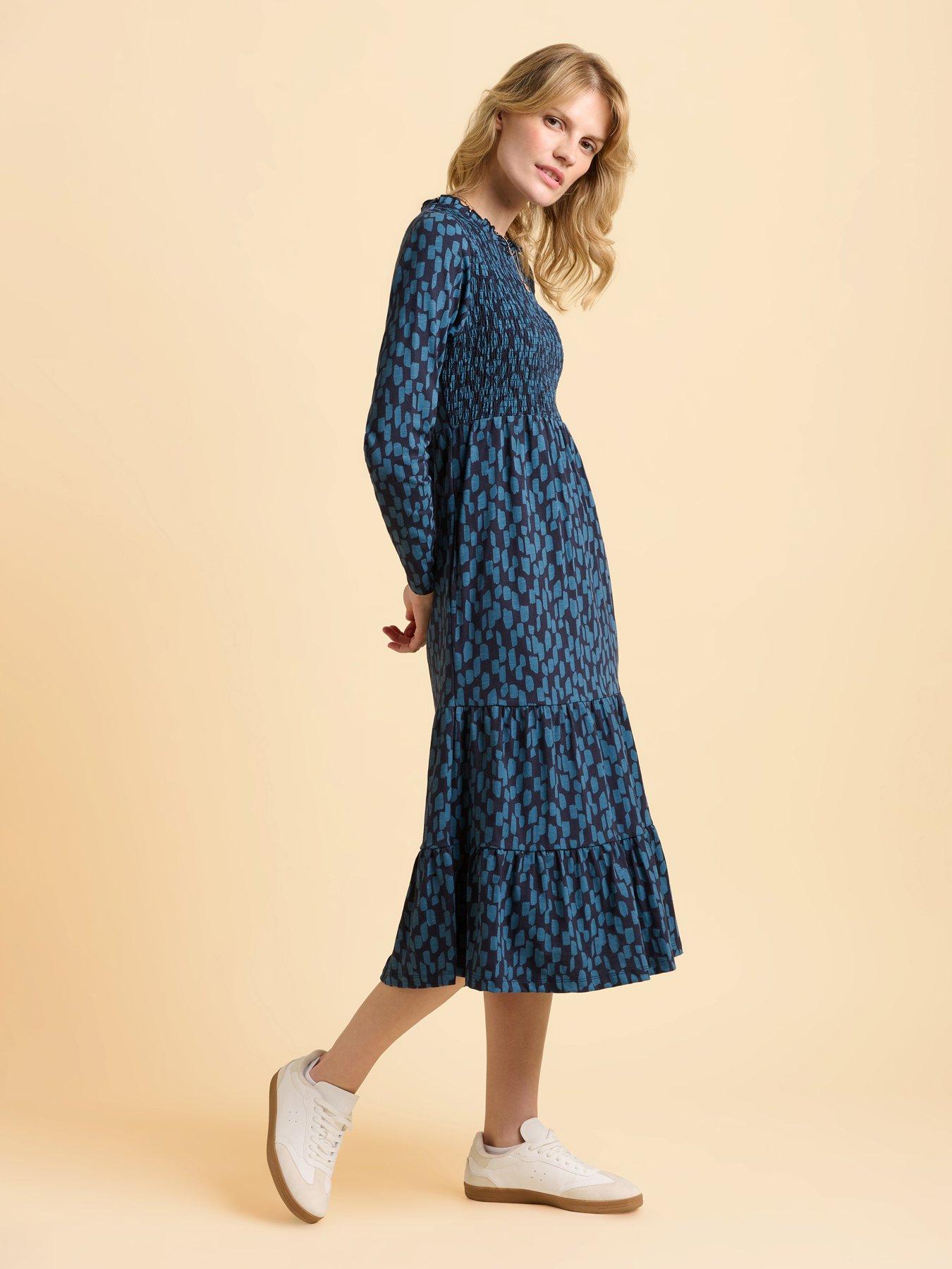 Image 3 of 6 of Brakeburn Cay Dress - Blue