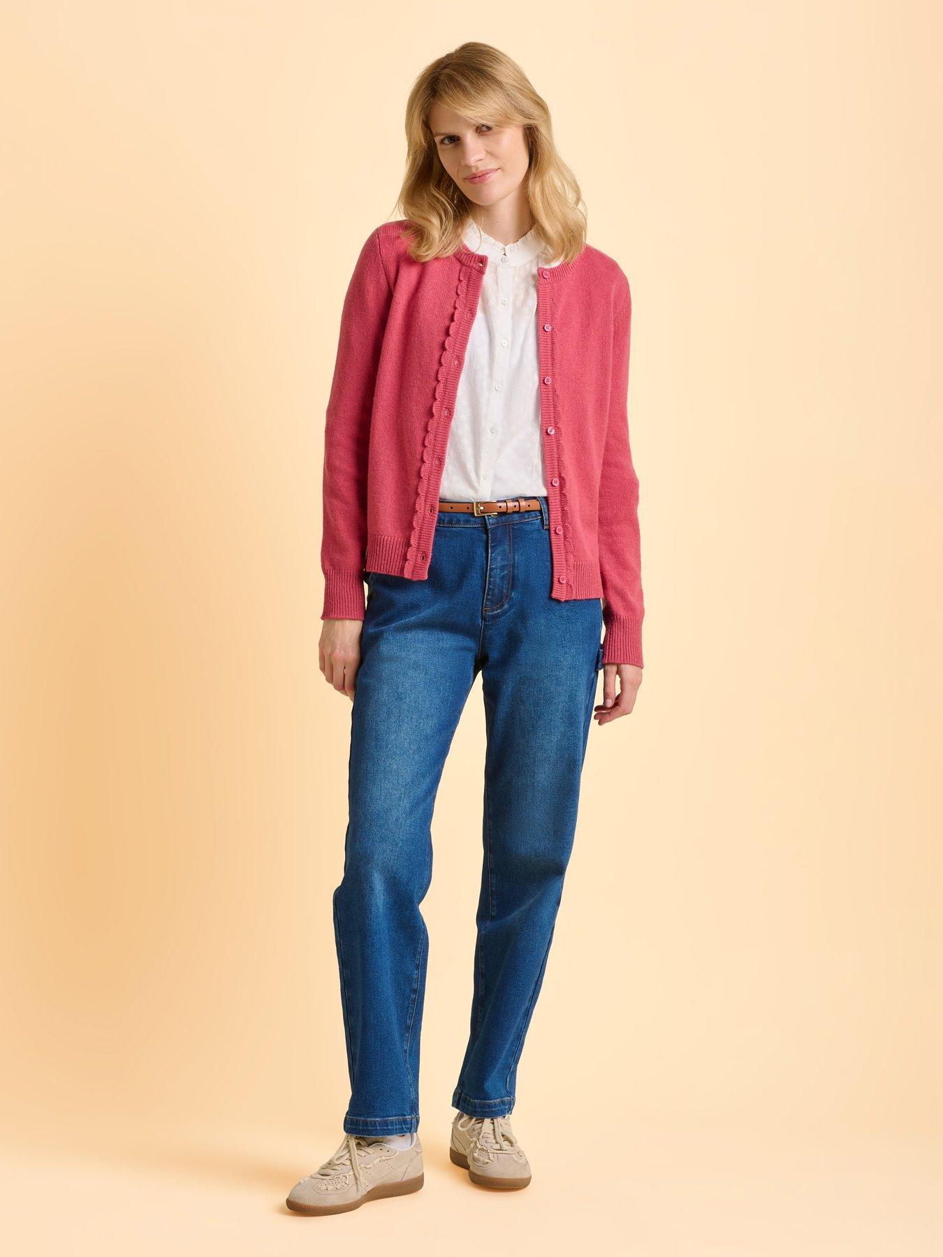 Image 6 of 6 of Brakeburn Tempest Cardigan - Pink
