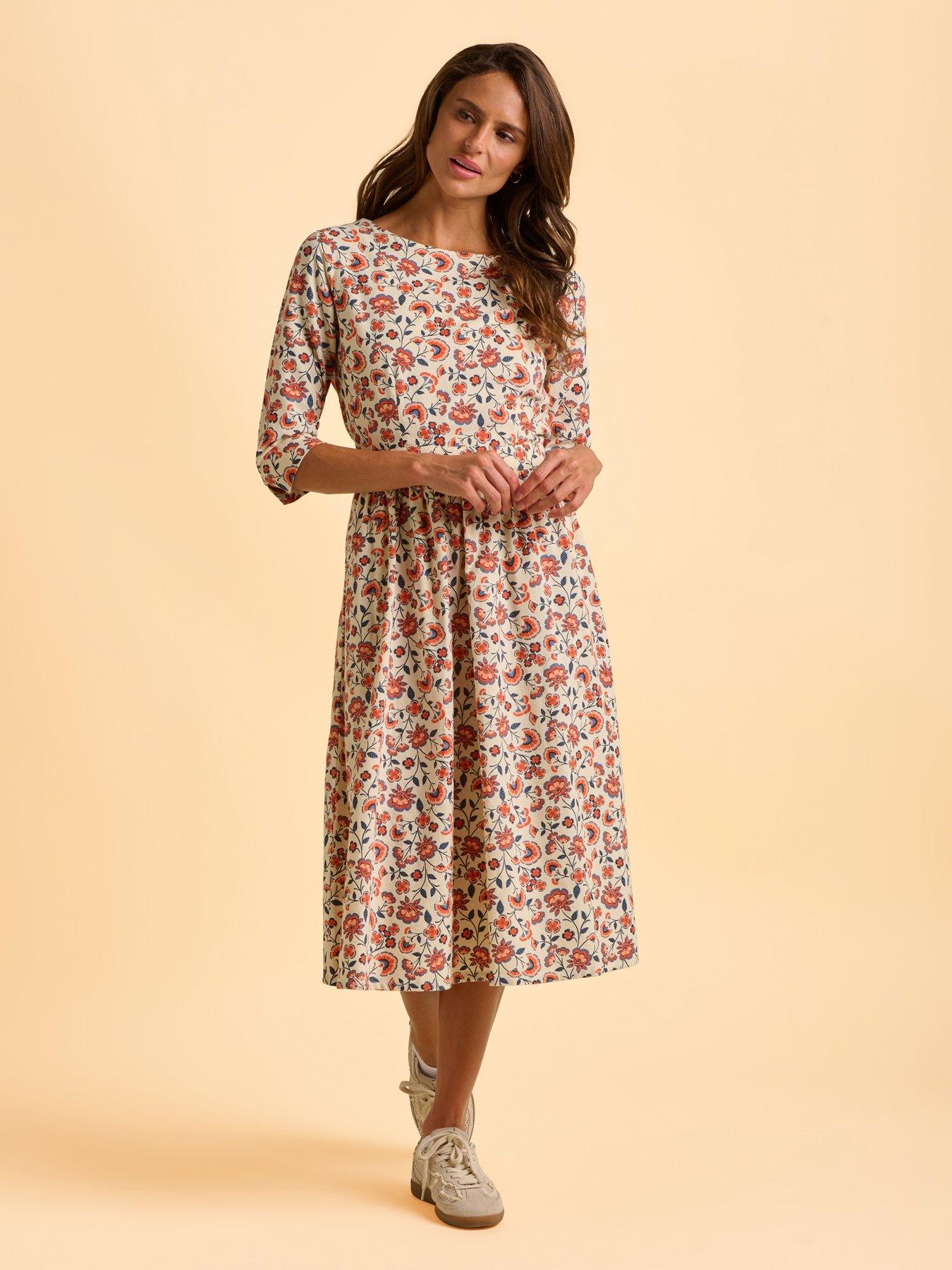 Image 1 of 5 of Brakeburn Beech Dress - Beige