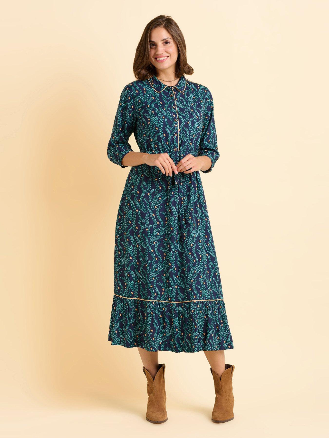 brakeburn-skye-dress-green