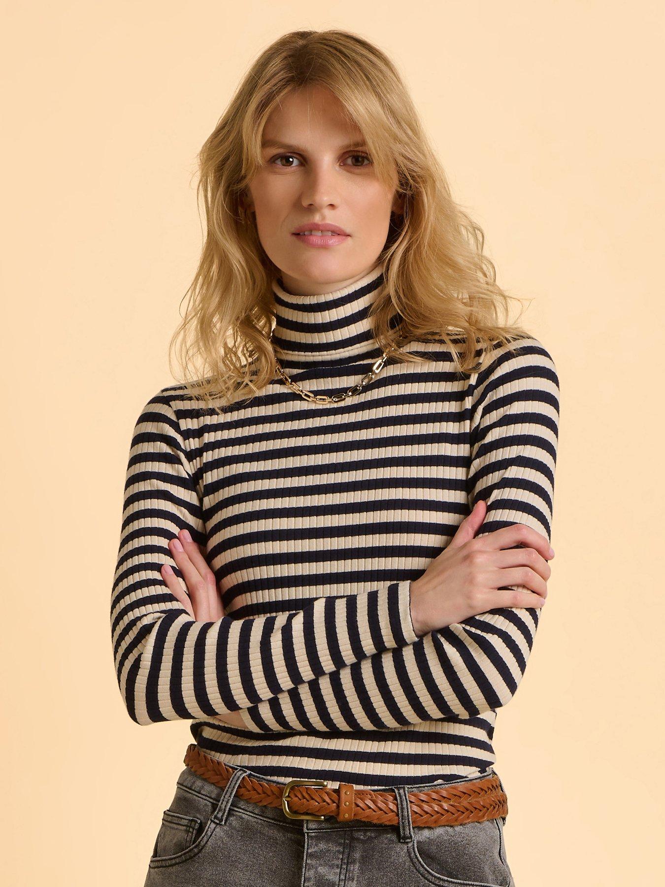 undefined Sylvia Long Sleeve T Shirt - Blue