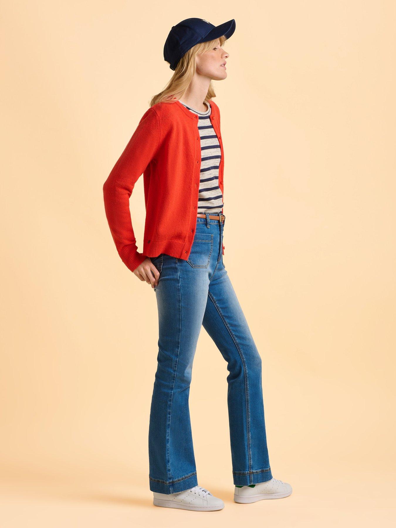 Image 3 of 6 of Brakeburn Siren Cardigan - Red