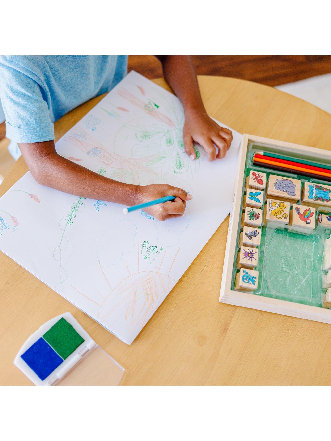 Image 6 of 8 of Melissa & Doug Stamp-a-Scene -&nbsp;Rain Forest