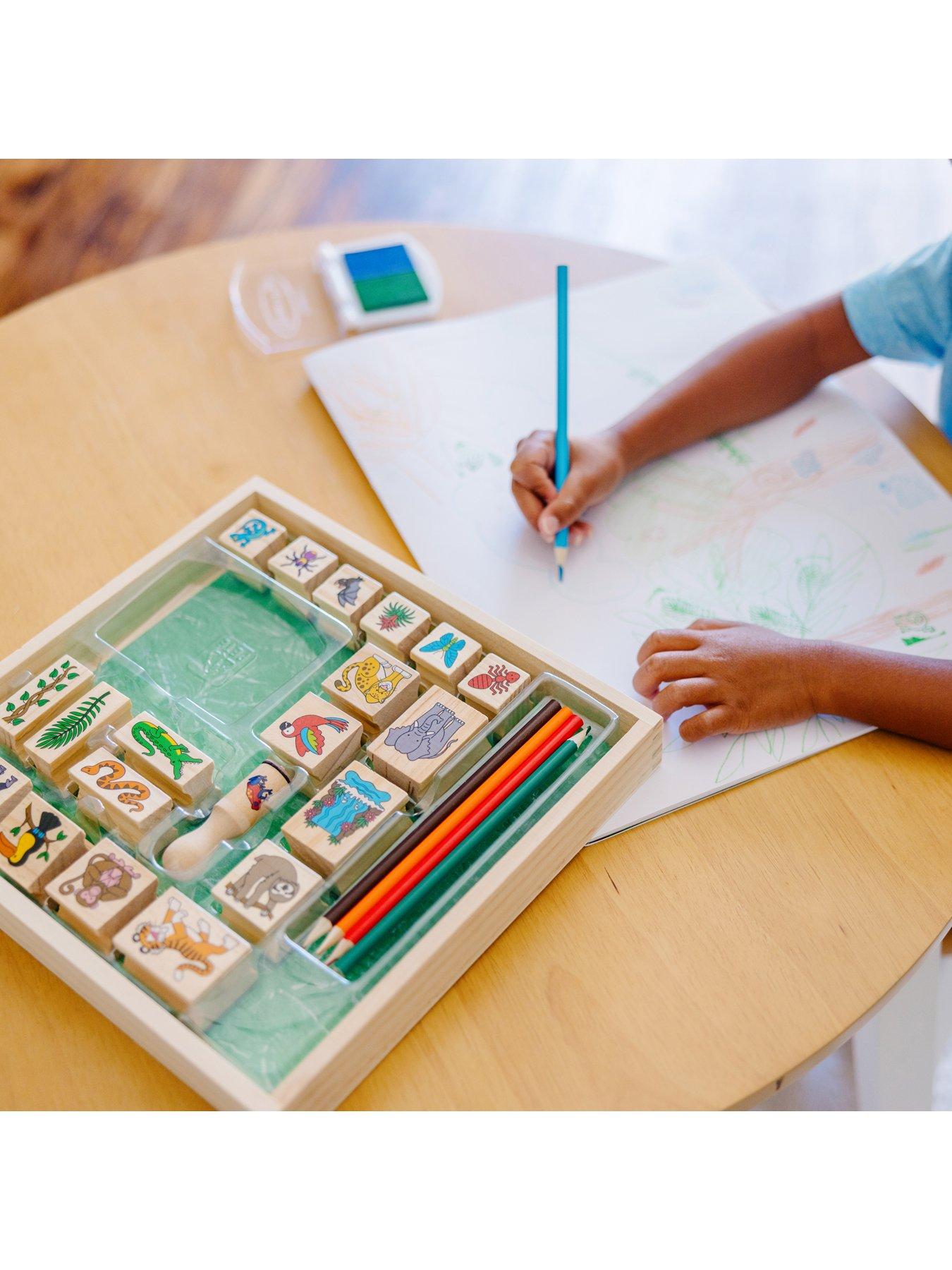 Image 7 of 8 of Melissa & Doug Stamp-a-Scene -&nbsp;Rain Forest