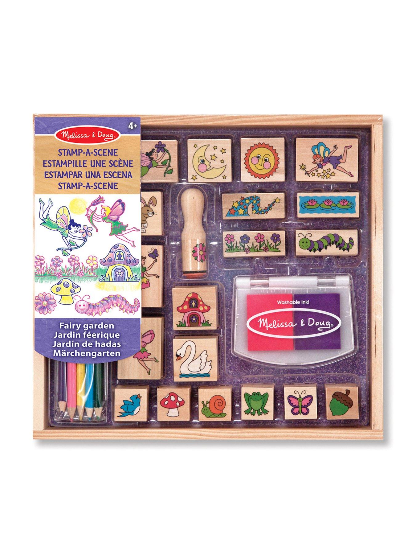  image of melissa-doug-stamp-a-scenenbspfairy-garden