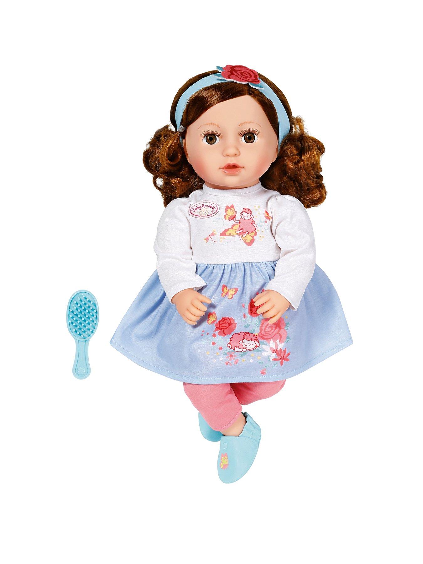  image of baby-annabell-sophia-brunette-doll-43cm