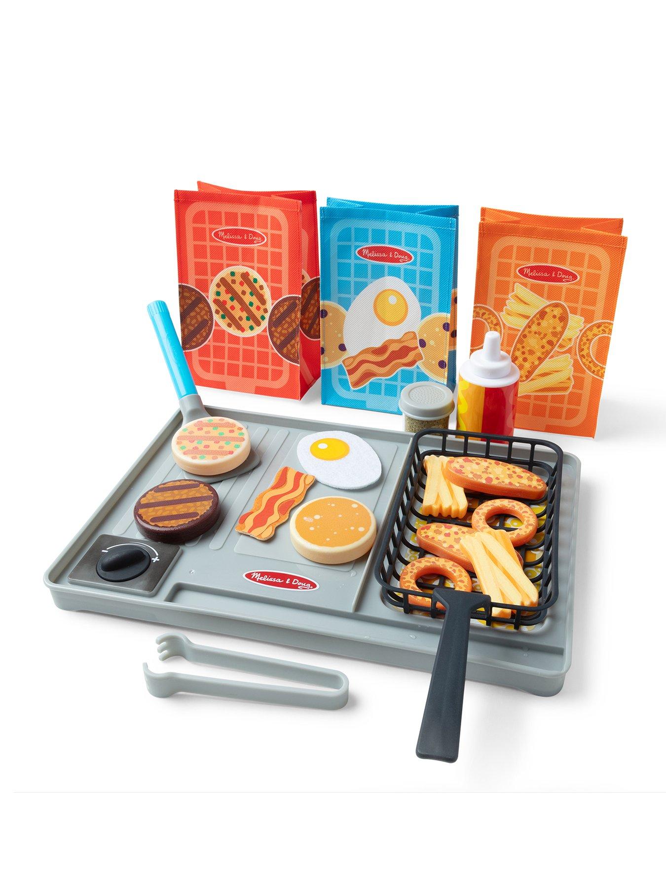 Image 1 of 8 of Melissa & Doug Flip &amp; Fry Grill Playset