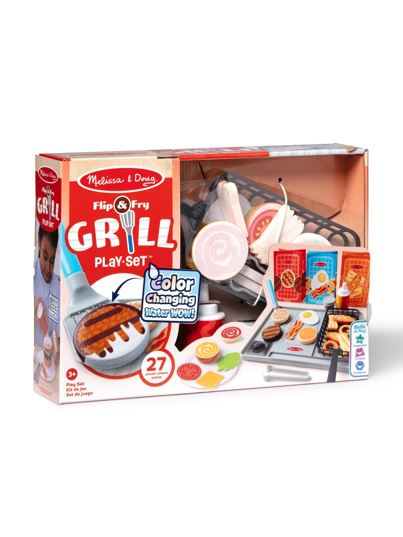 Image 2 of 8 of Melissa & Doug Flip &amp; Fry Grill Playset