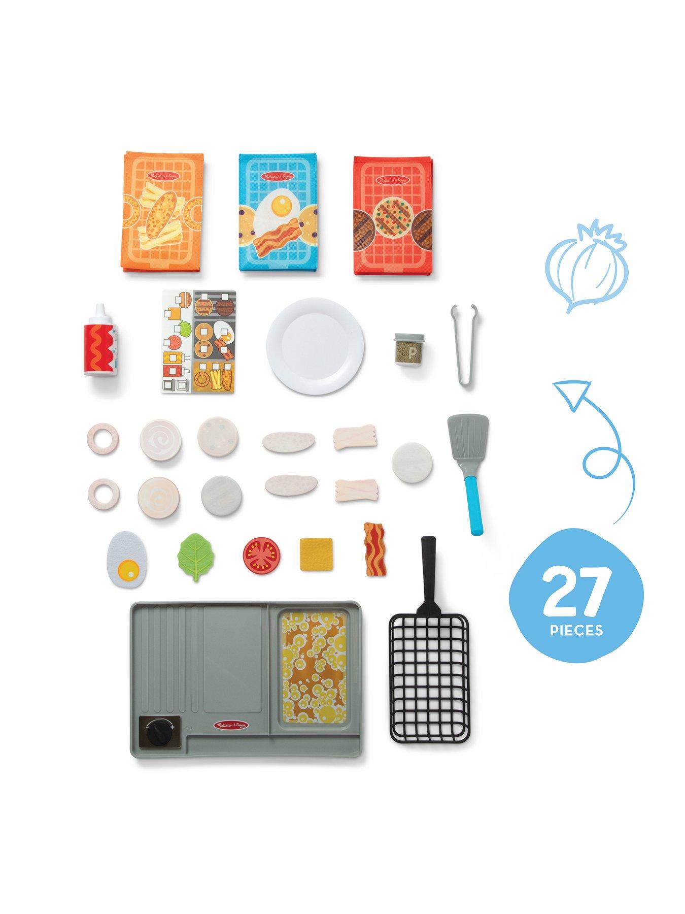 Image 3 of 8 of Melissa & Doug Flip &amp; Fry Grill Playset