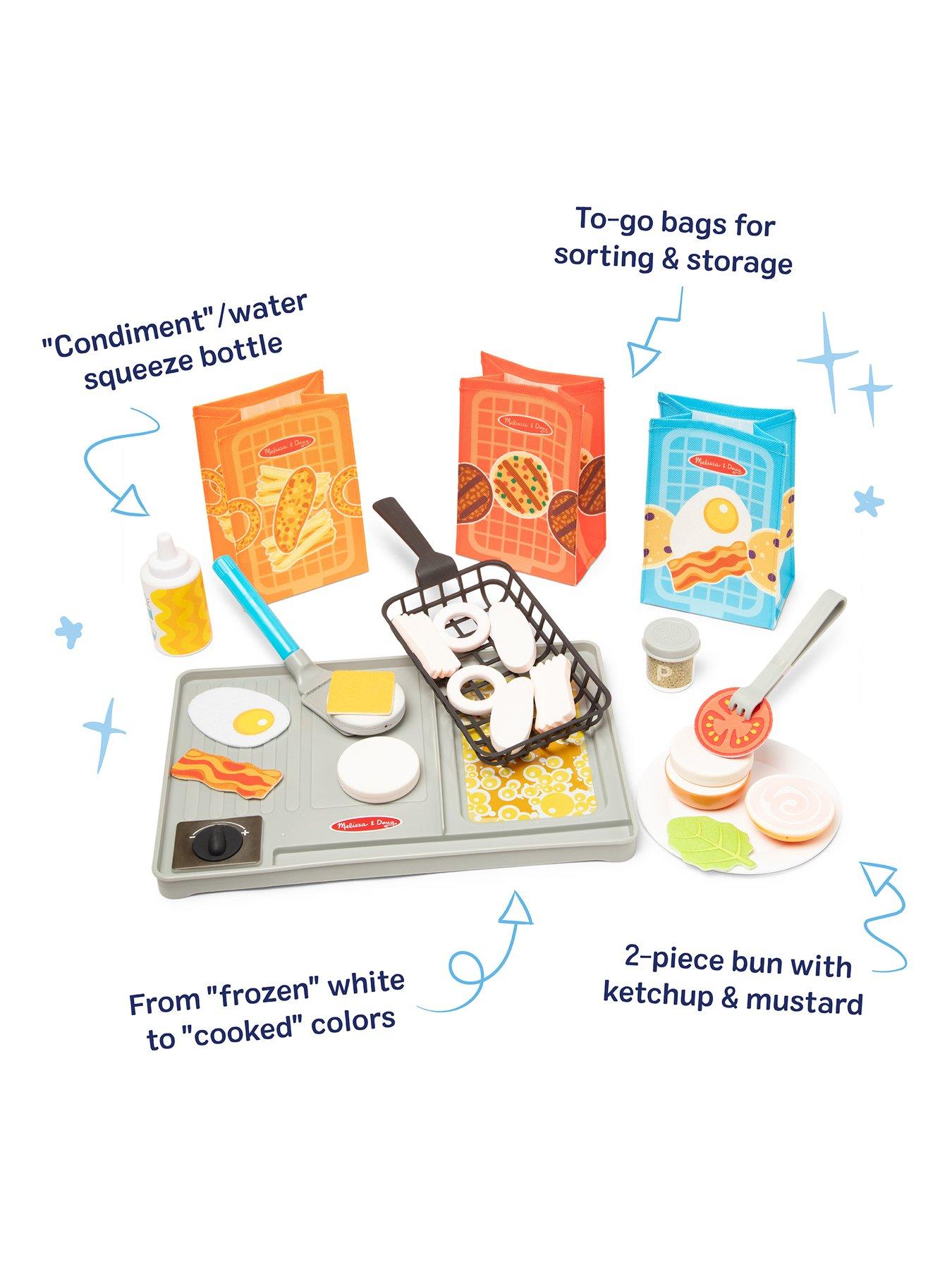 Image 4 of 8 of Melissa & Doug Flip &amp; Fry Grill Playset