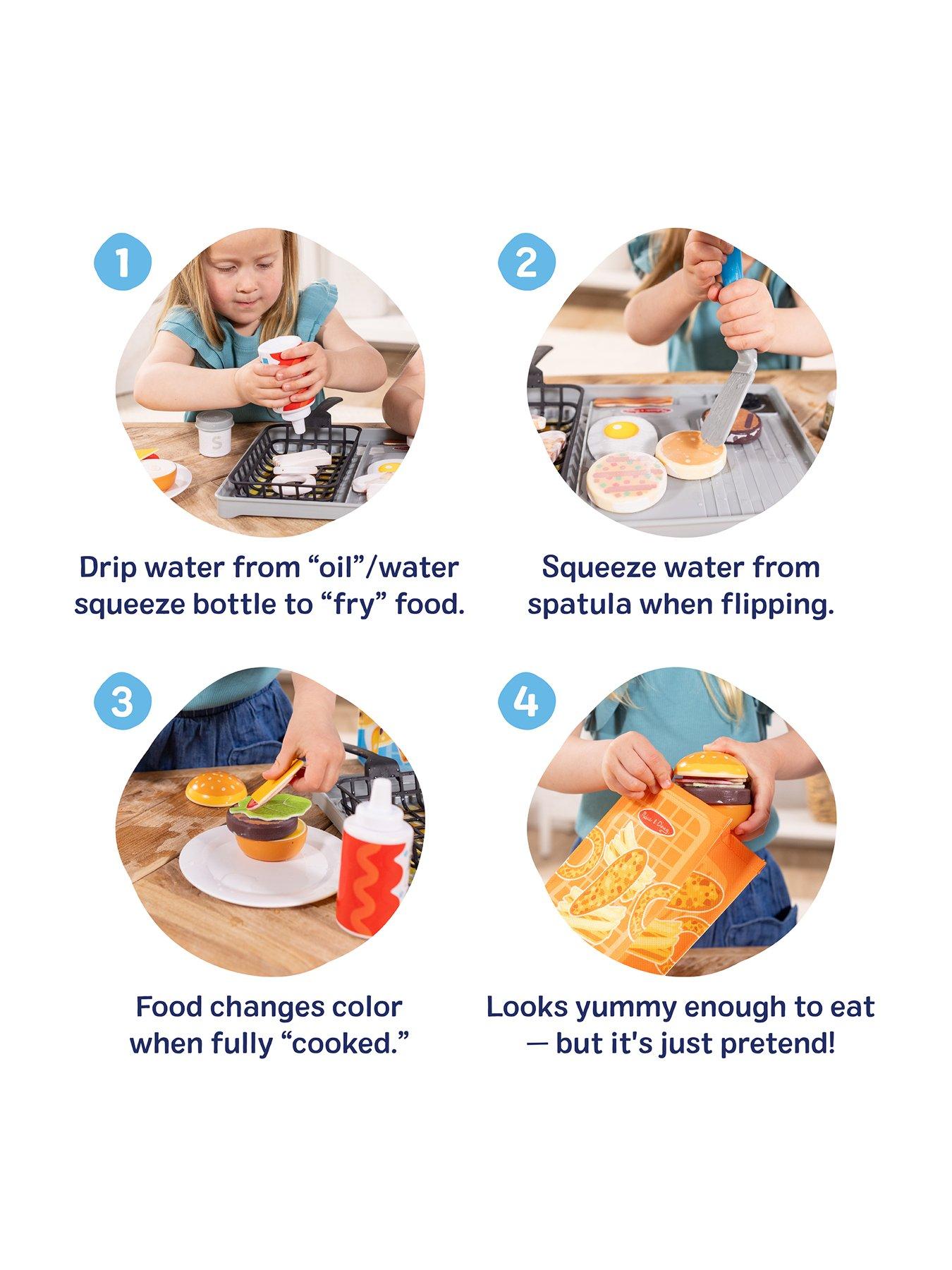 Image 5 of 8 of Melissa & Doug Flip &amp; Fry Grill Playset