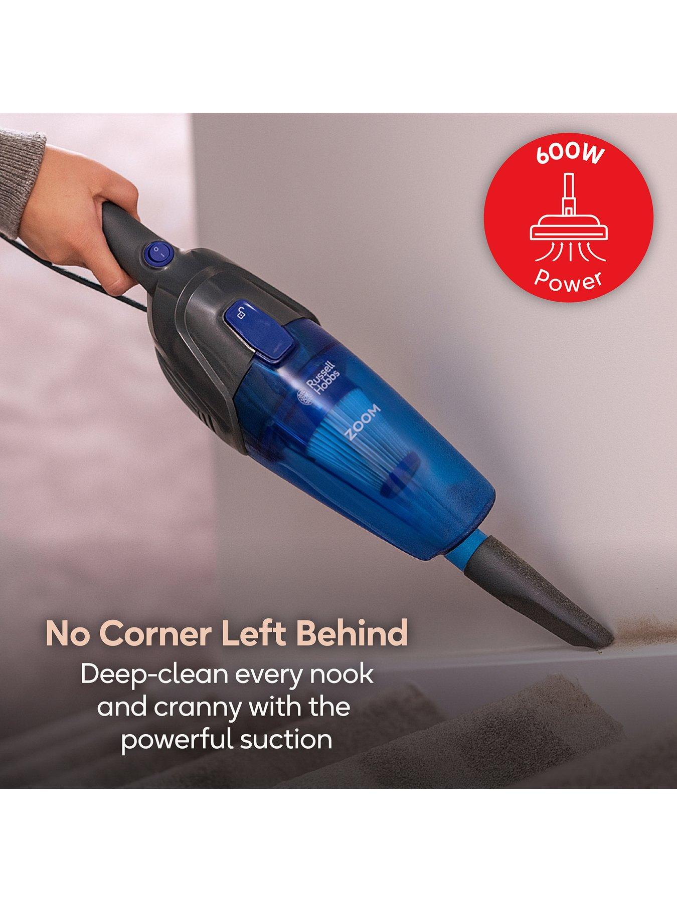 Image 7 of 7 of Russell Hobbs RHSV1002 Zoom 2-in-1 Corded Stick Vacuum Cleaner -&nbsp;Black