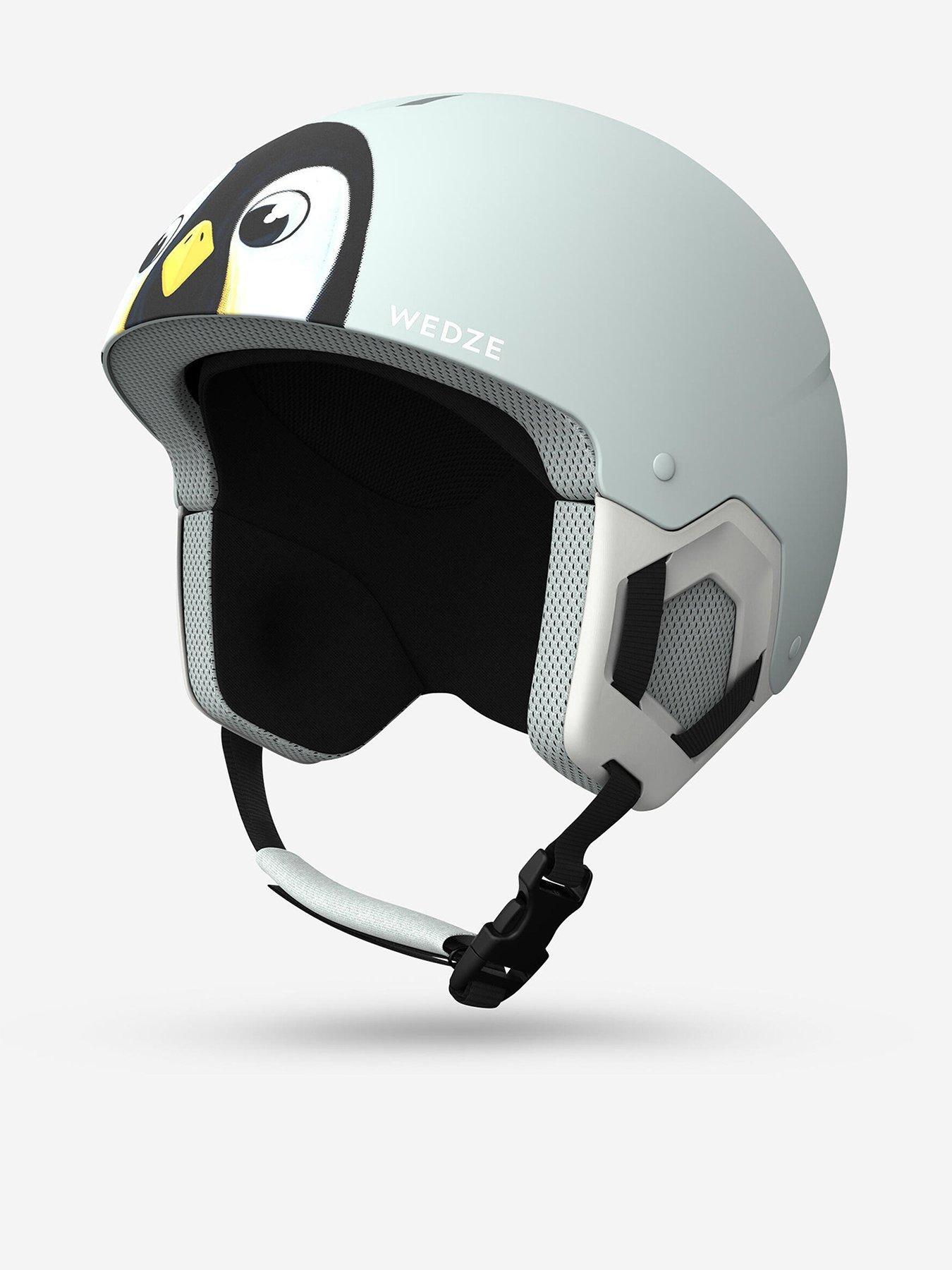 Image 1 of 5 of Decathlon Kids' Penguin Ski Helmet Kid 500 - Blue