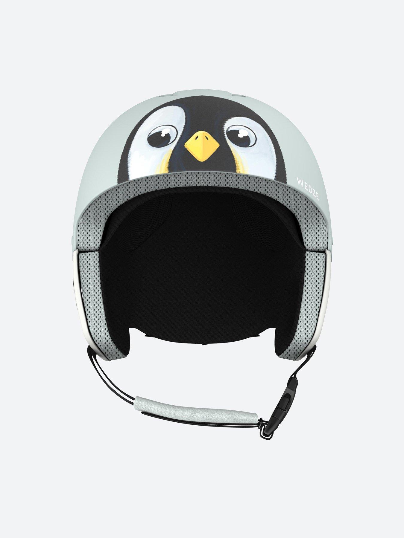 Image 2 of 5 of Decathlon Kids' Penguin Ski Helmet Kid 500 - Blue