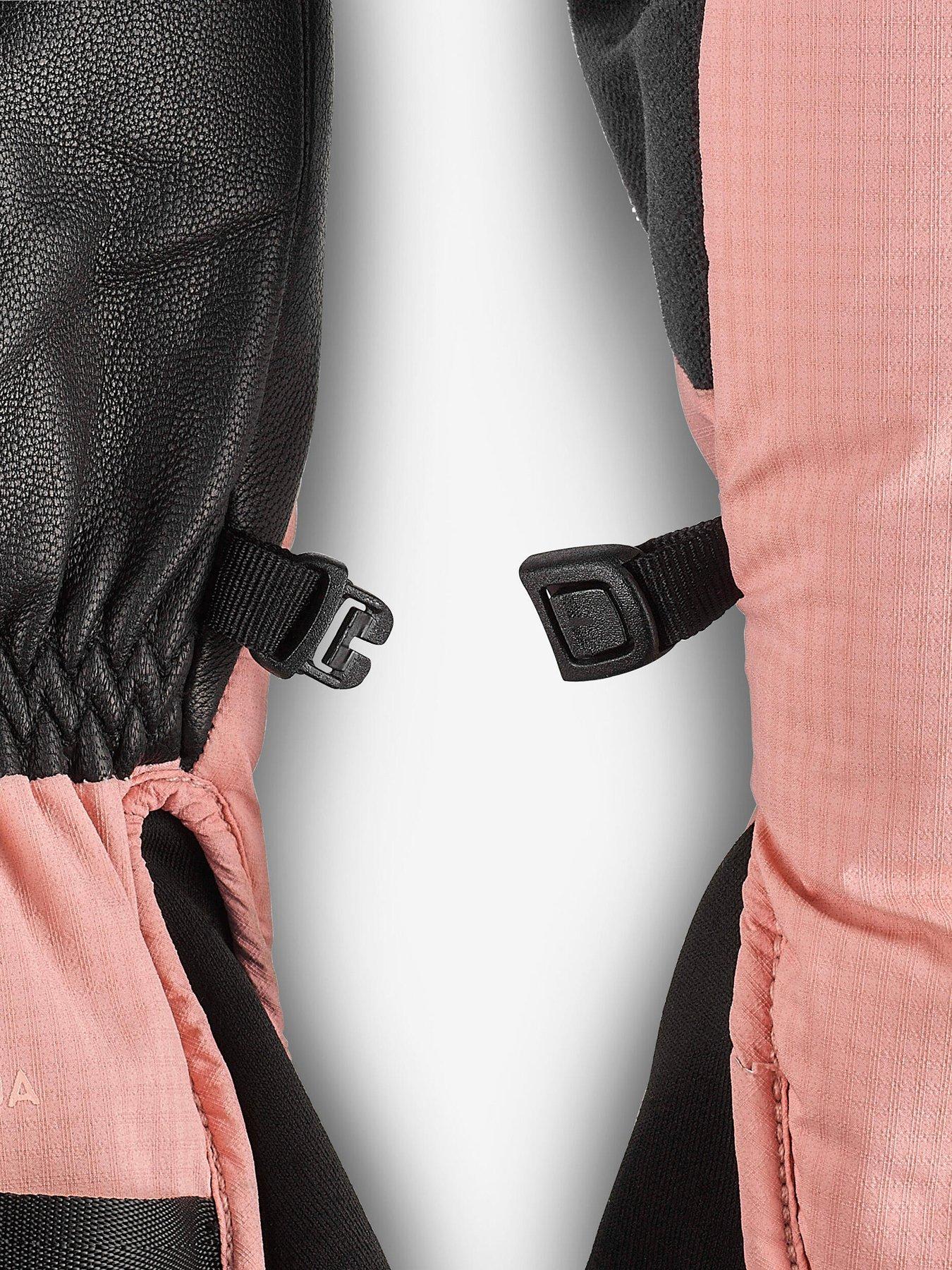  image of decathlon-womens-ski-mitten-500-pink