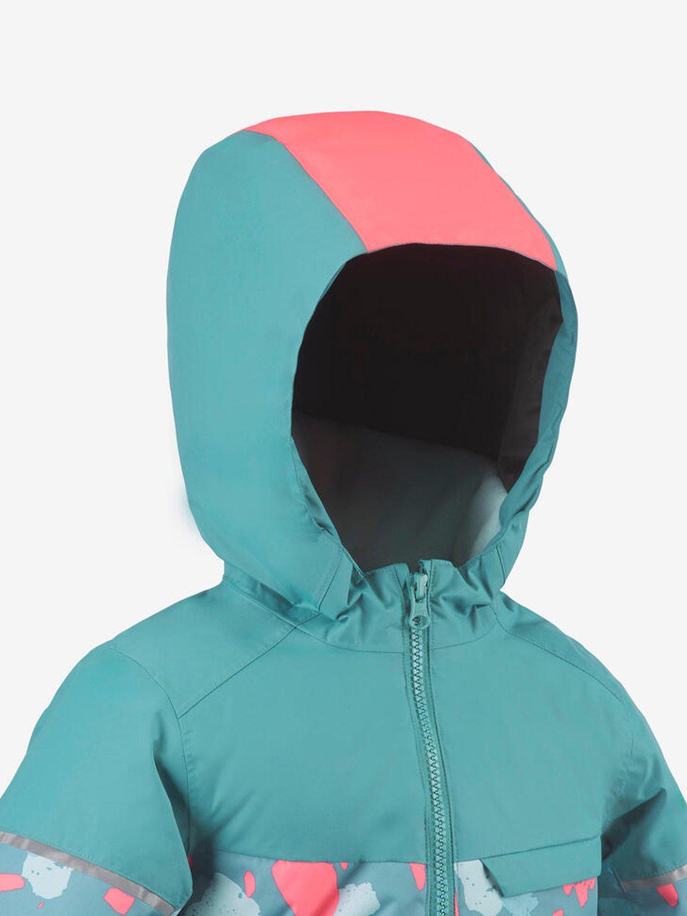  image of decathlon-kids-toddler-snowsuit-500-pink