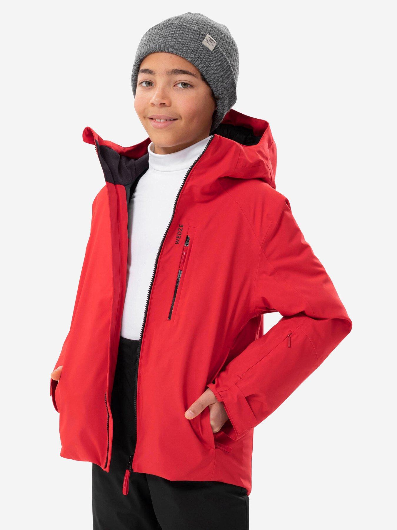 Image 1 of 7 of Decathlon Kids 550 Ski Jacket - Red
