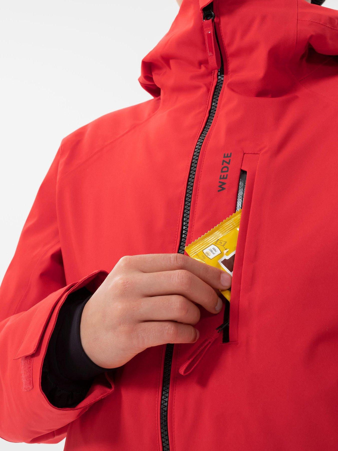 Image 5 of 7 of Decathlon Kids 550 Ski Jacket - Red