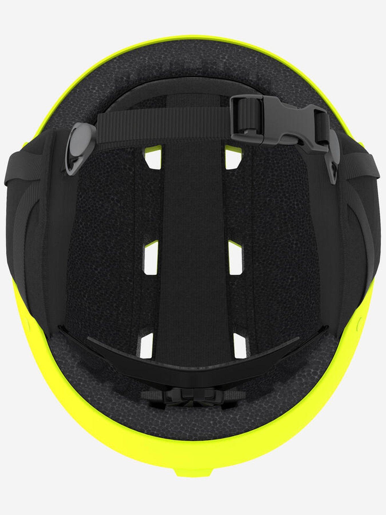  image of decathlon-kids-ski-helmet-h100-neon-yellow