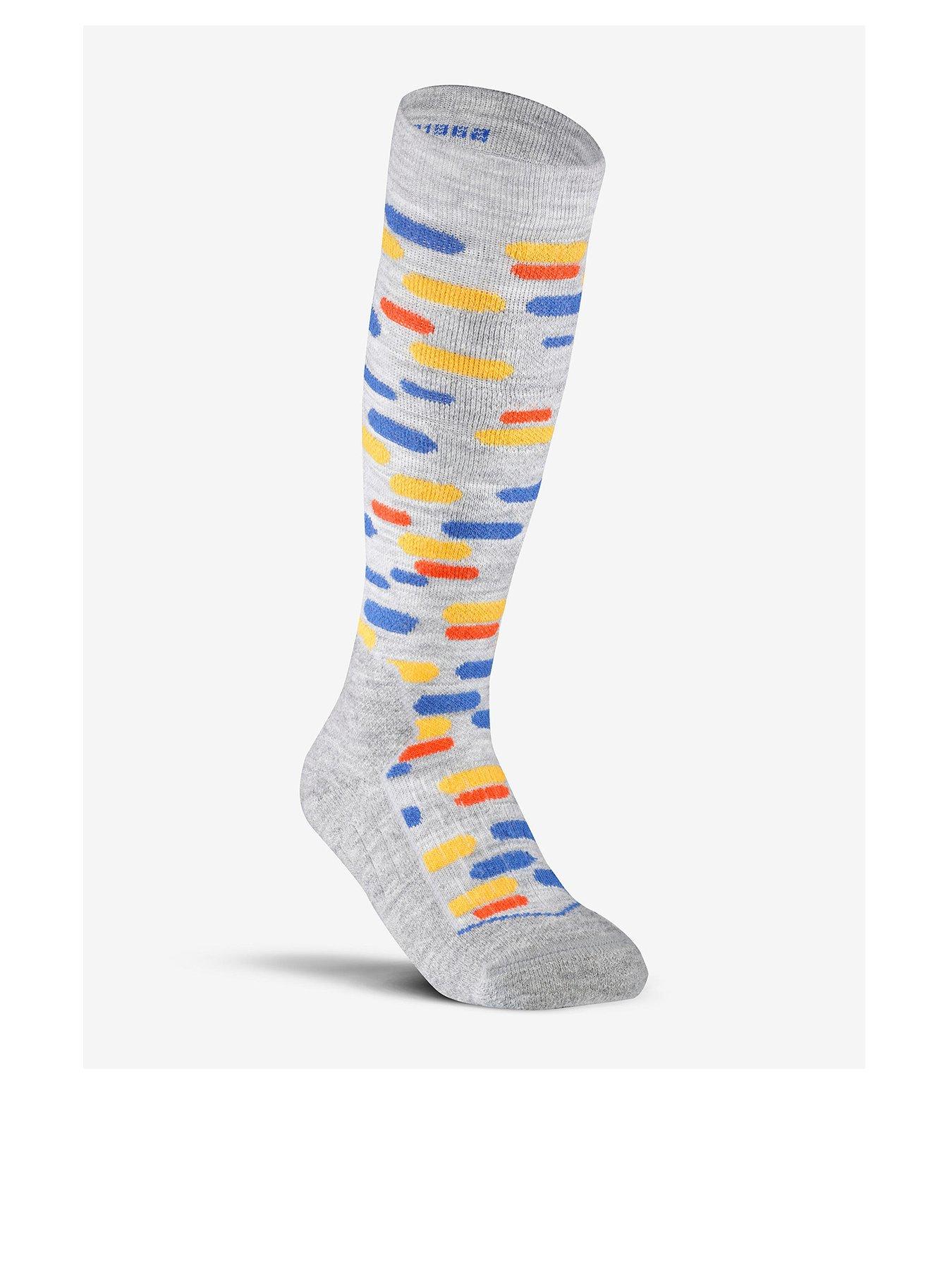 decathlon-kids-ski-socks-100-grey