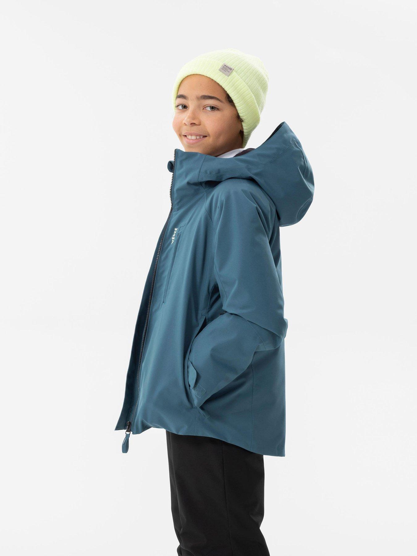  image of decathlon-unisex-kids-p-550-ski-jacket-blue