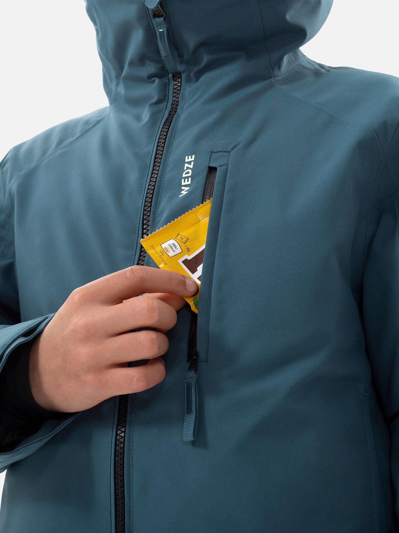  image of decathlon-unisex-kids-p-550-ski-jacket-blue