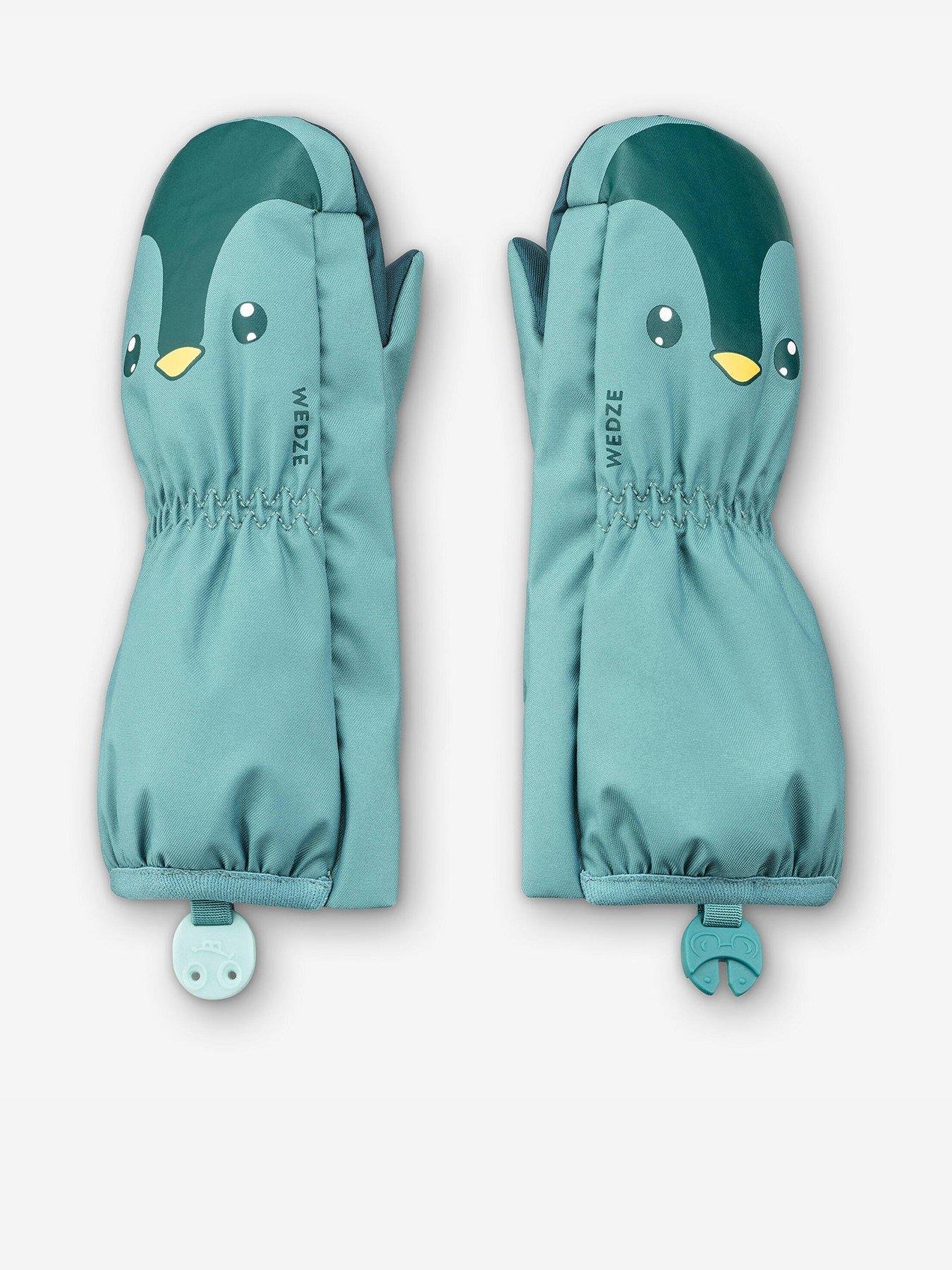 Decathlon Toddler Mittens 500 Warm - Turquoise