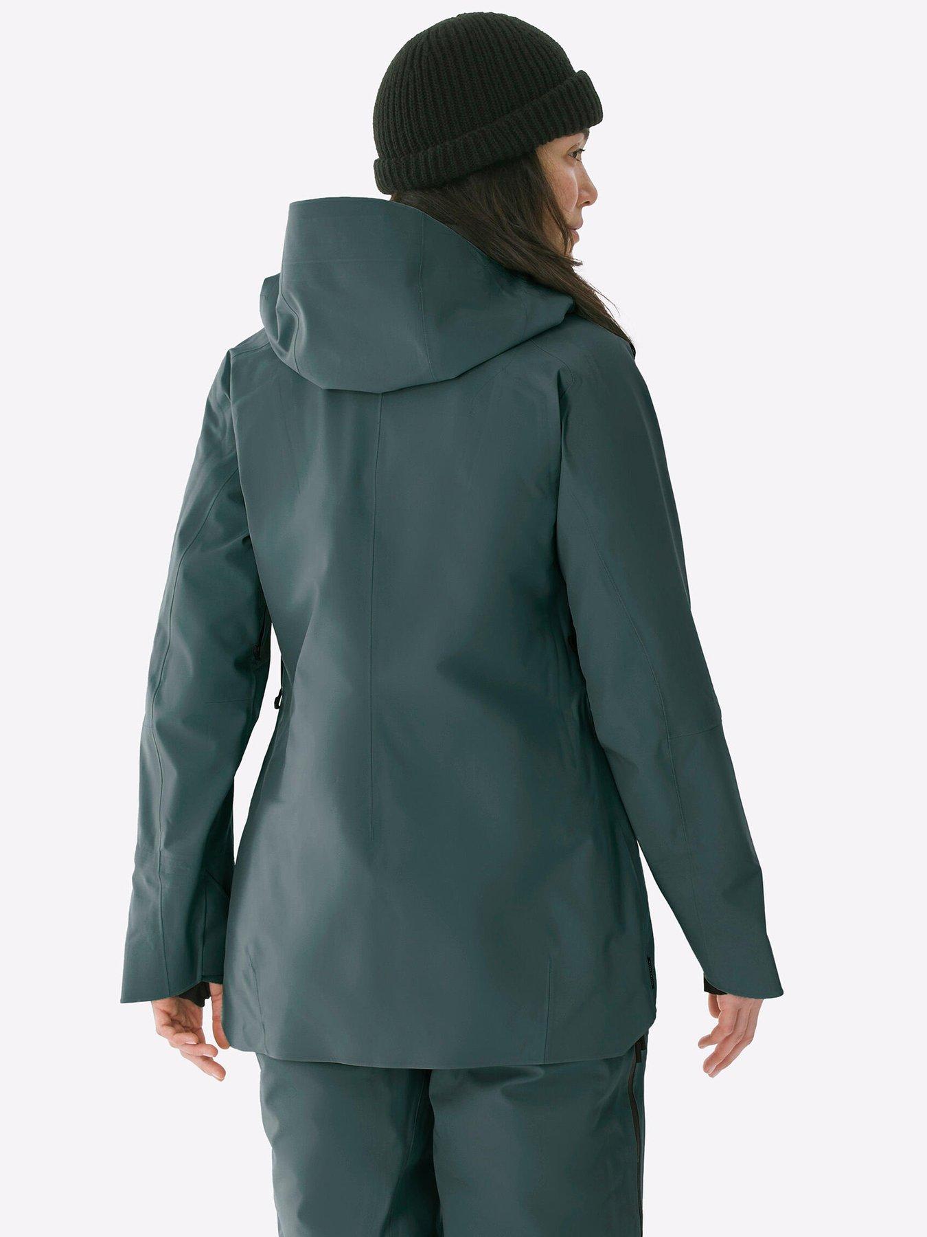  image of decathlon-womens-fr500-ski-jacket-grey