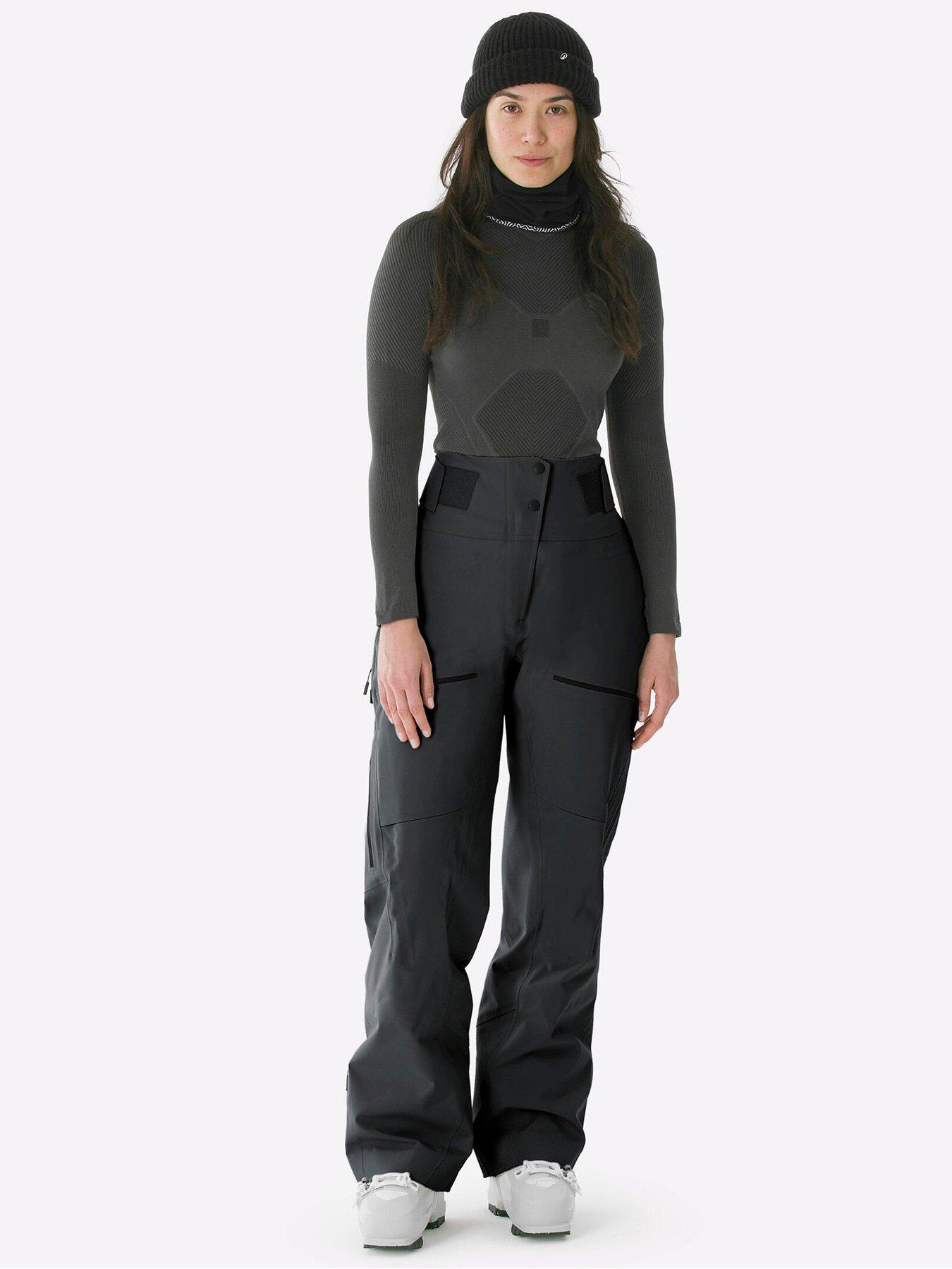  image of decathlon-womens-fr500-ski-pant-grey