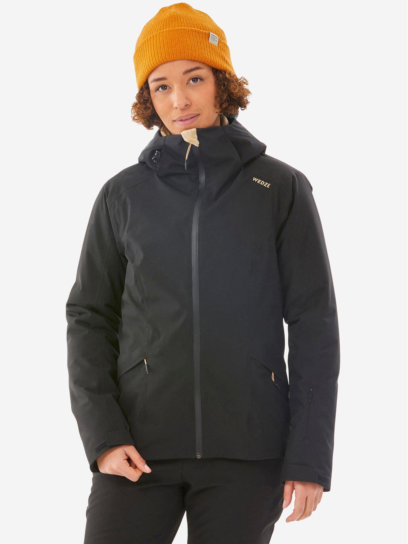 Decathlon Womens Warm Ski Jacket 500 - Black