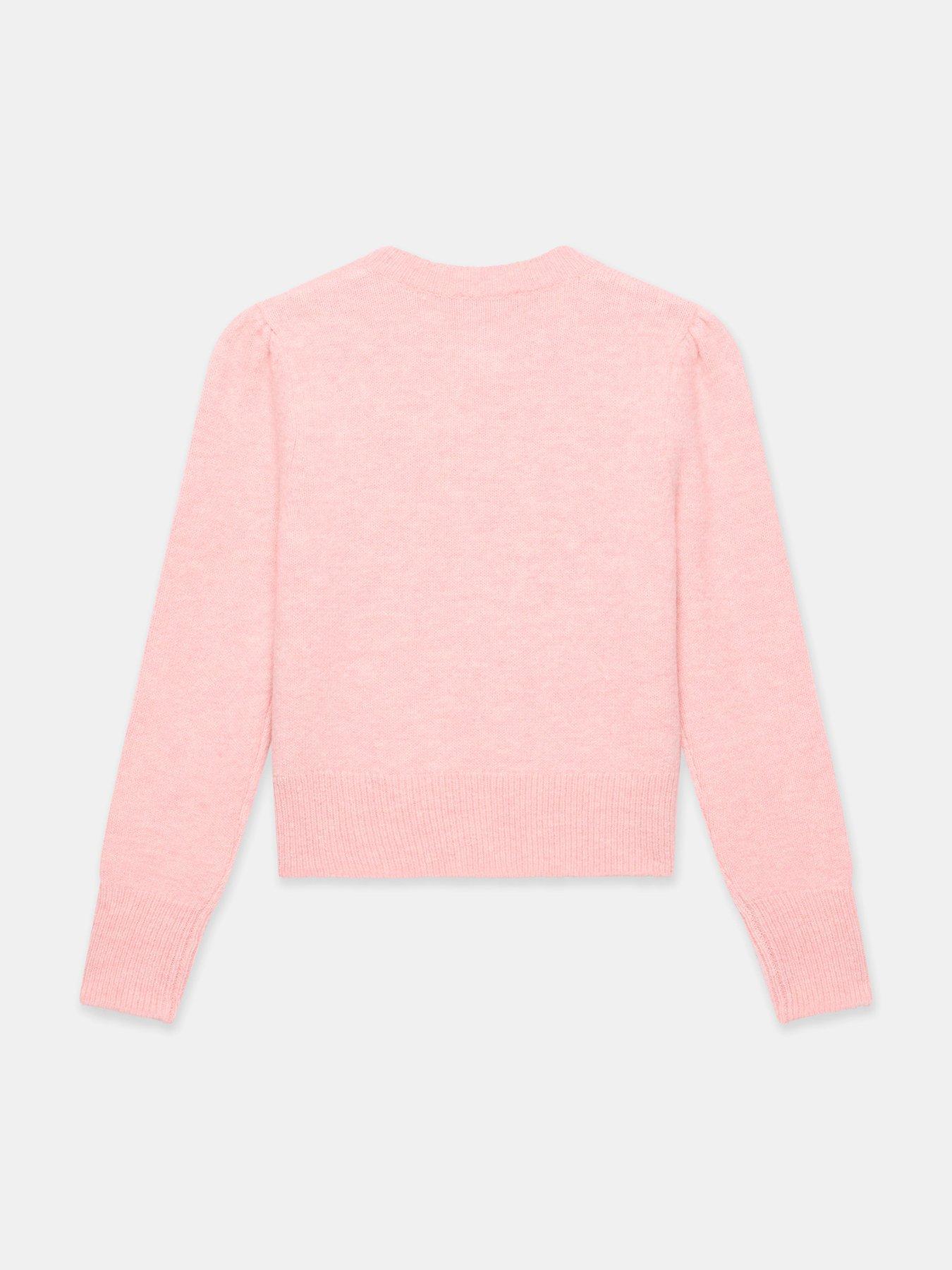 Image 6 of 6 of Mint Velvet Multi Button Cardigan - Pink