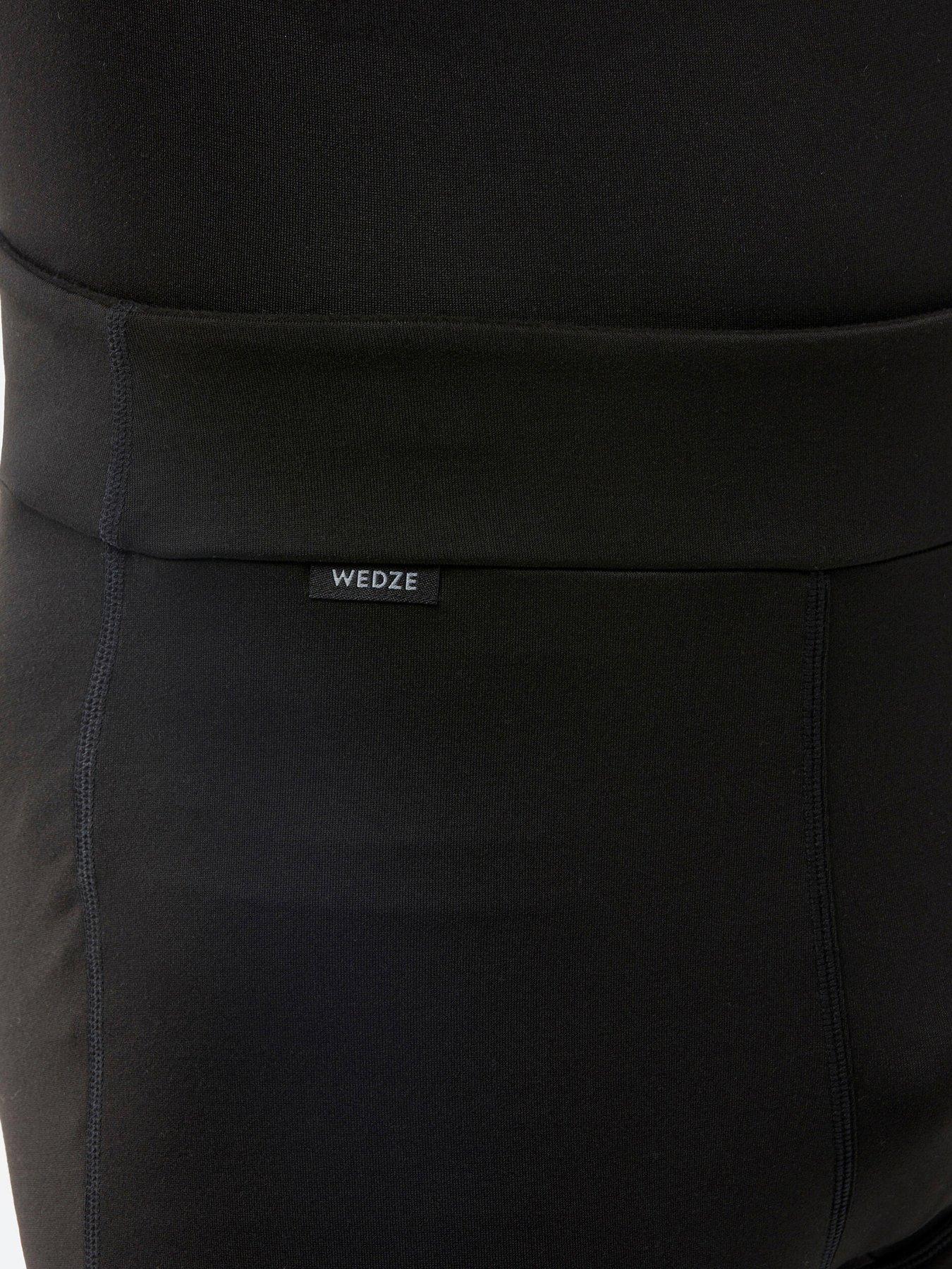  image of decathlon-mens-ski-base-layer-bottoms-500-black