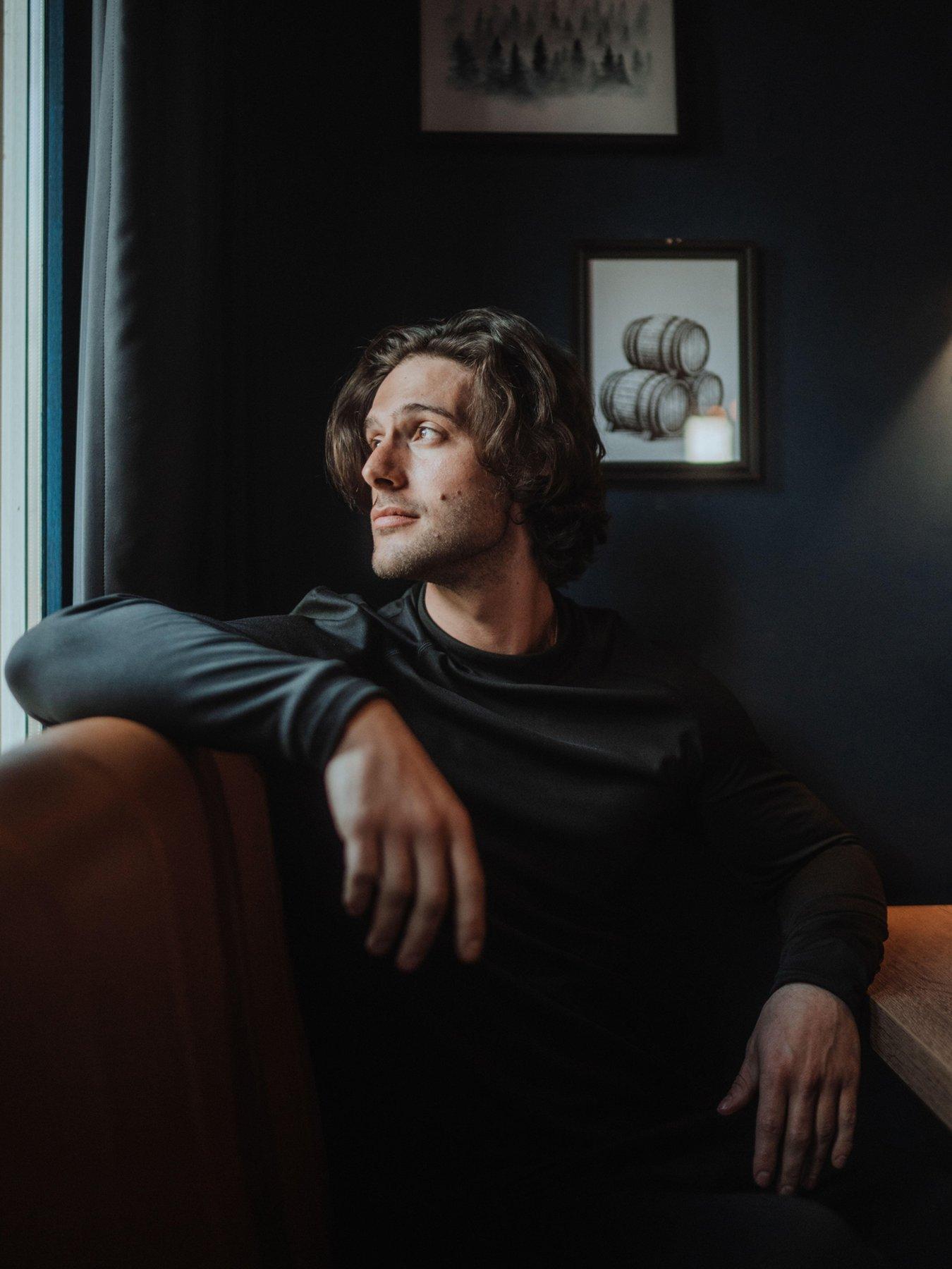  image of decathlon-mens-thermal-ski-base-layer-top-bl-500-black