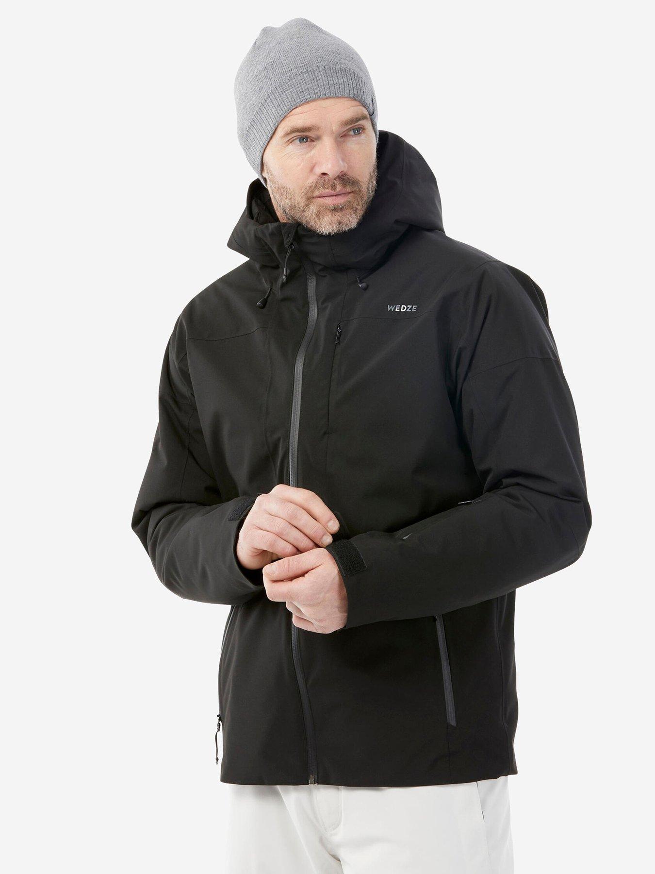  image of decathlon-mens-warm-ski-and-snowboard-jacket-500-black