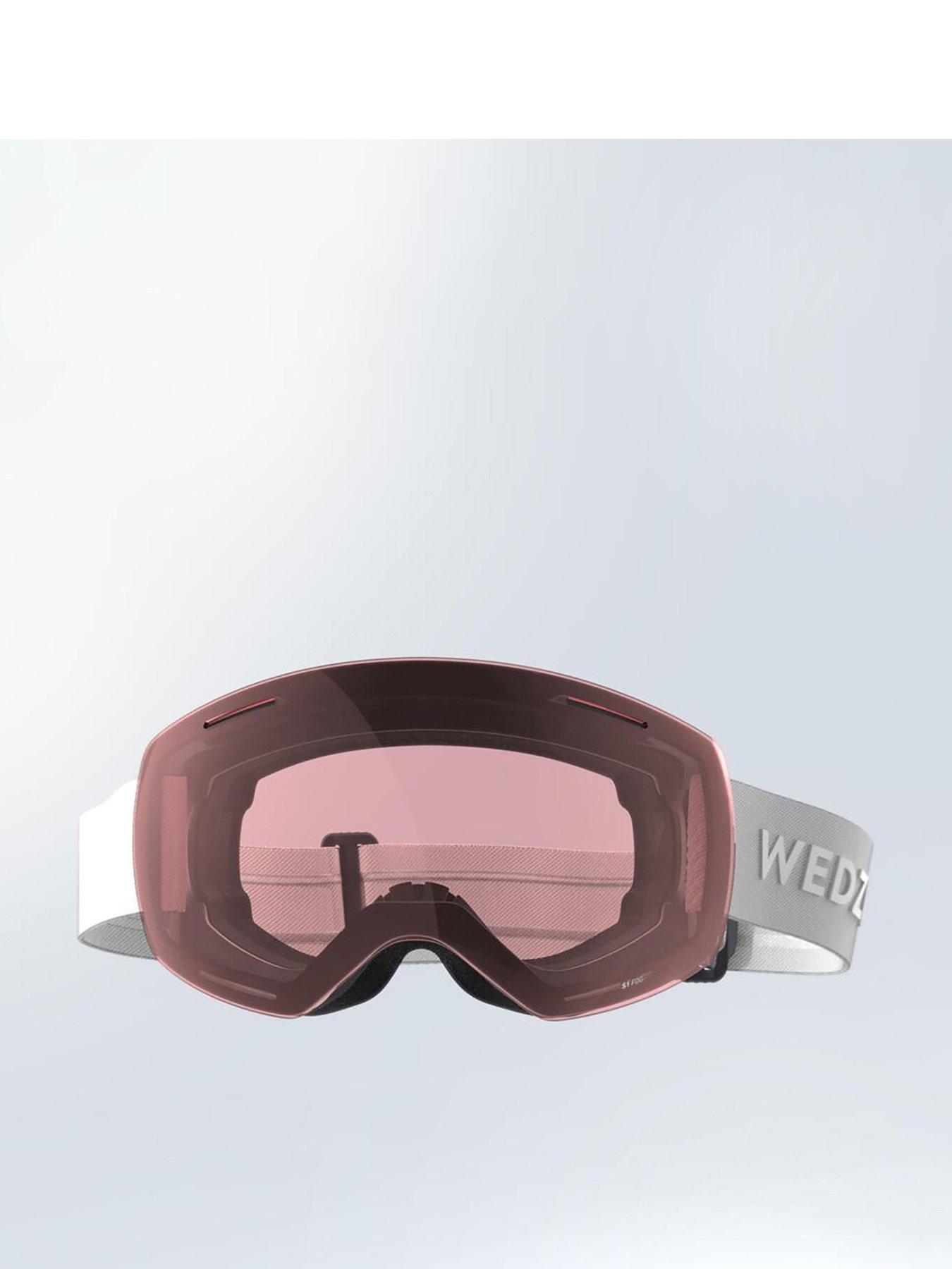 Decathlon Unisex All-weather Skiing And Snowboarding Goggles G 900 I - Off White