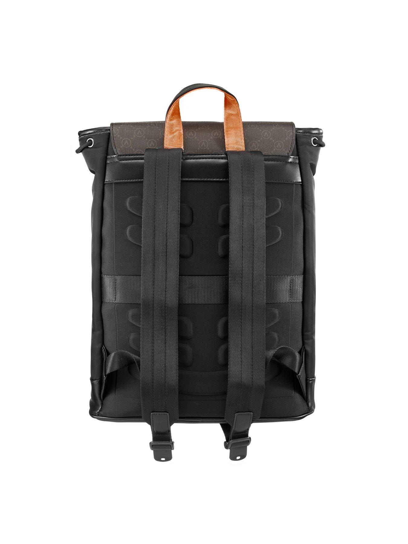  image of valentino-nemesys-backpack-with-laptop-compartment-black