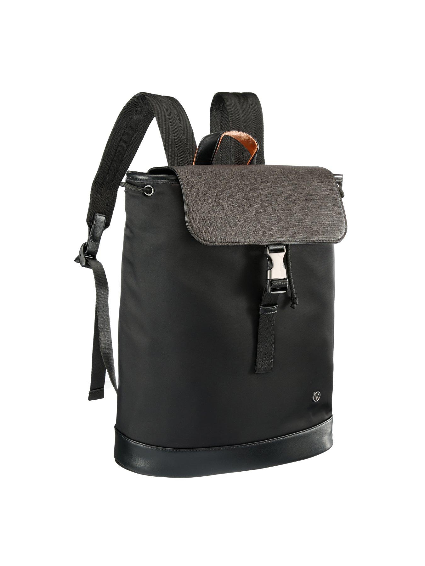  image of valentino-nemesys-backpack-with-laptop-compartment-black