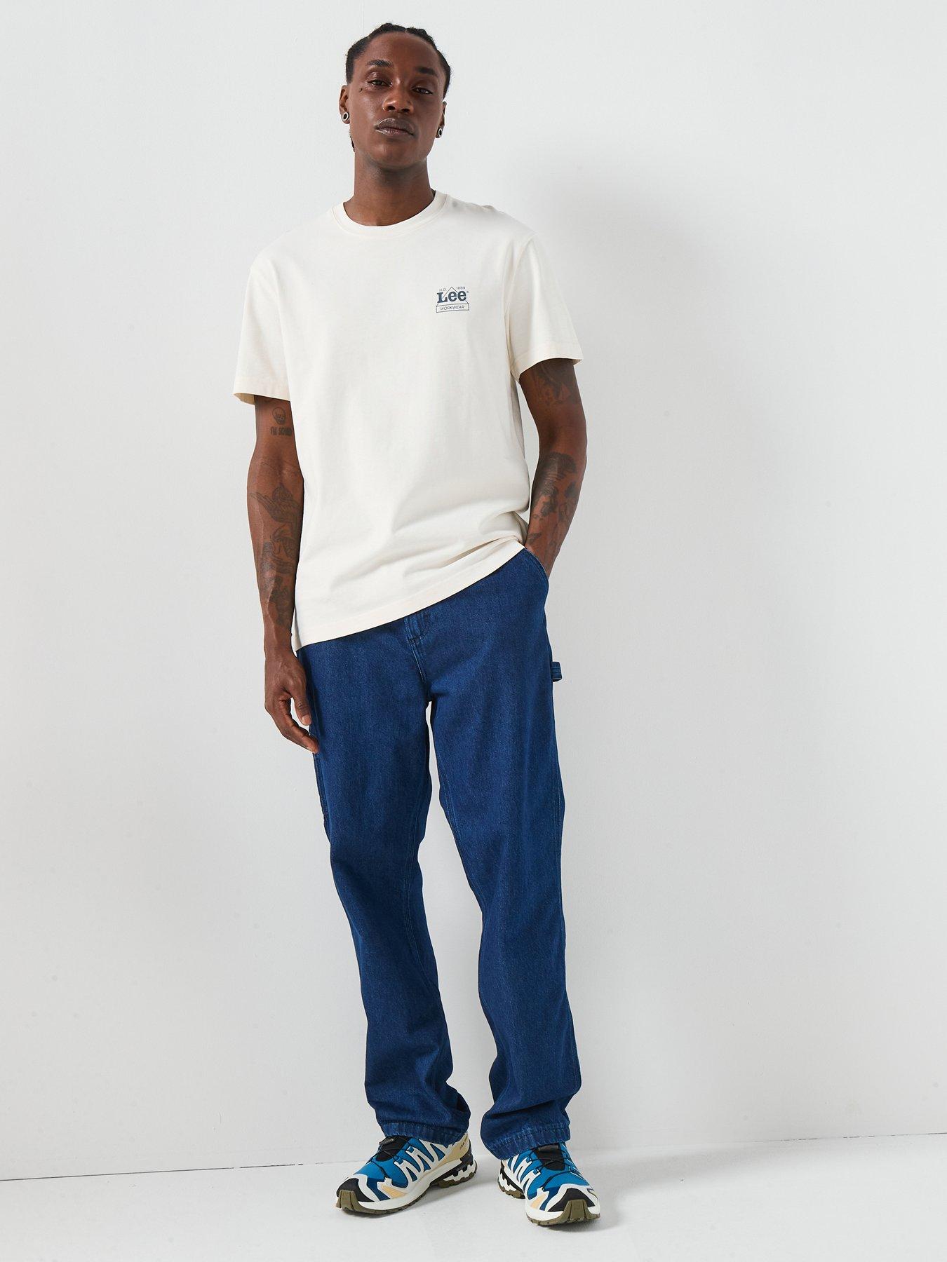  image of lee-carpenter-loose-straight-fit-jean-dark-blue