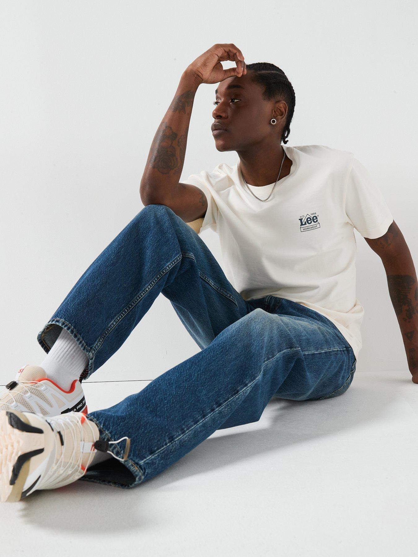 Image 5 of 6 of Lee Asher 5 Pocket Loose Straight Jean