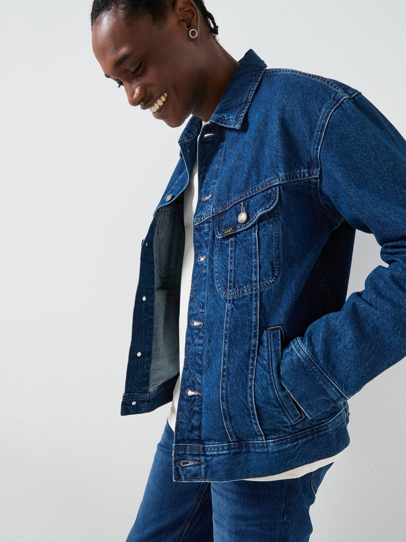 Lee Relaxed Rider Denim Jacket - Dark Blue
