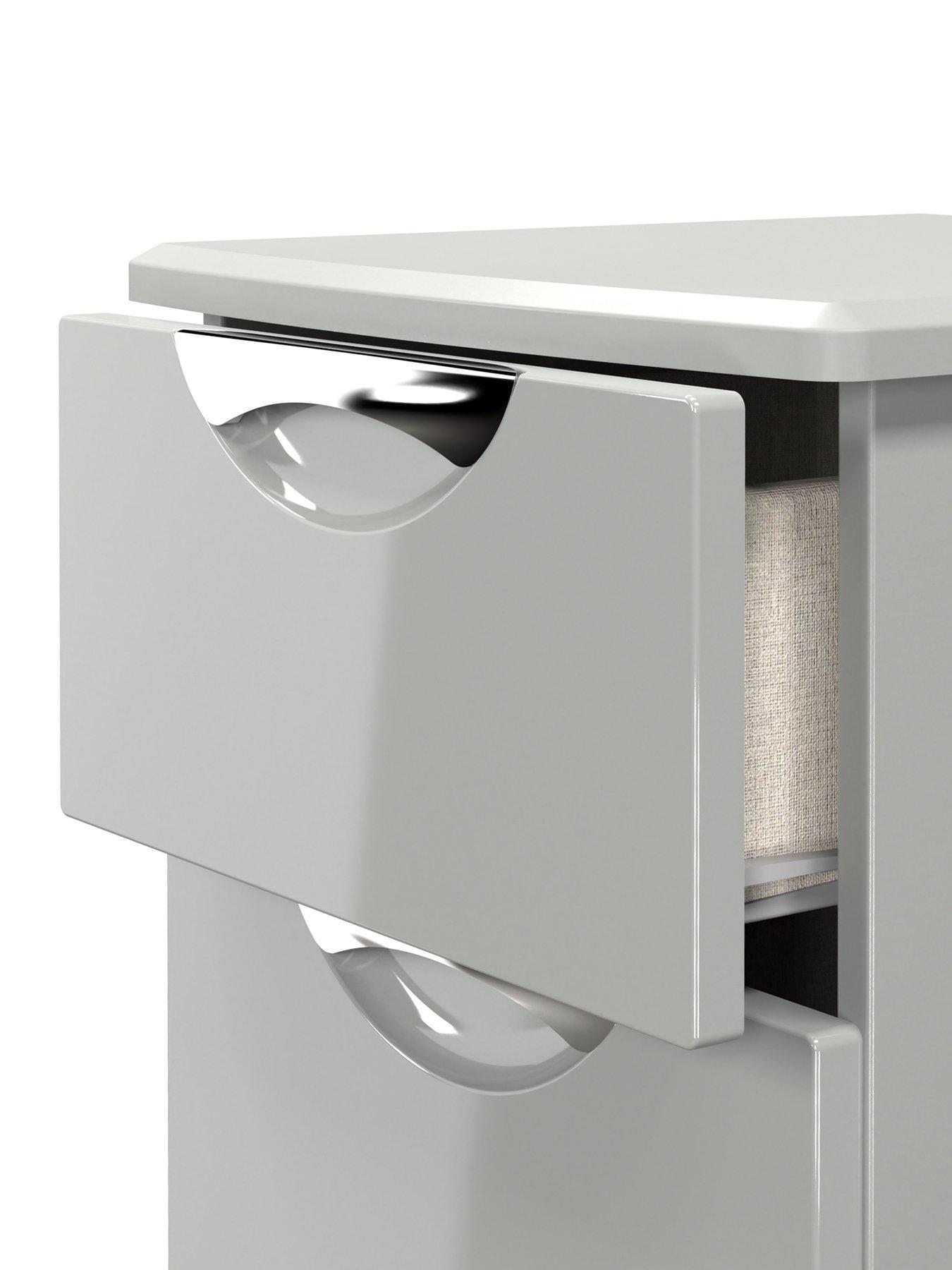 Image 5 of 6 of SWIFT Alva 3 Drawer Bedside Table