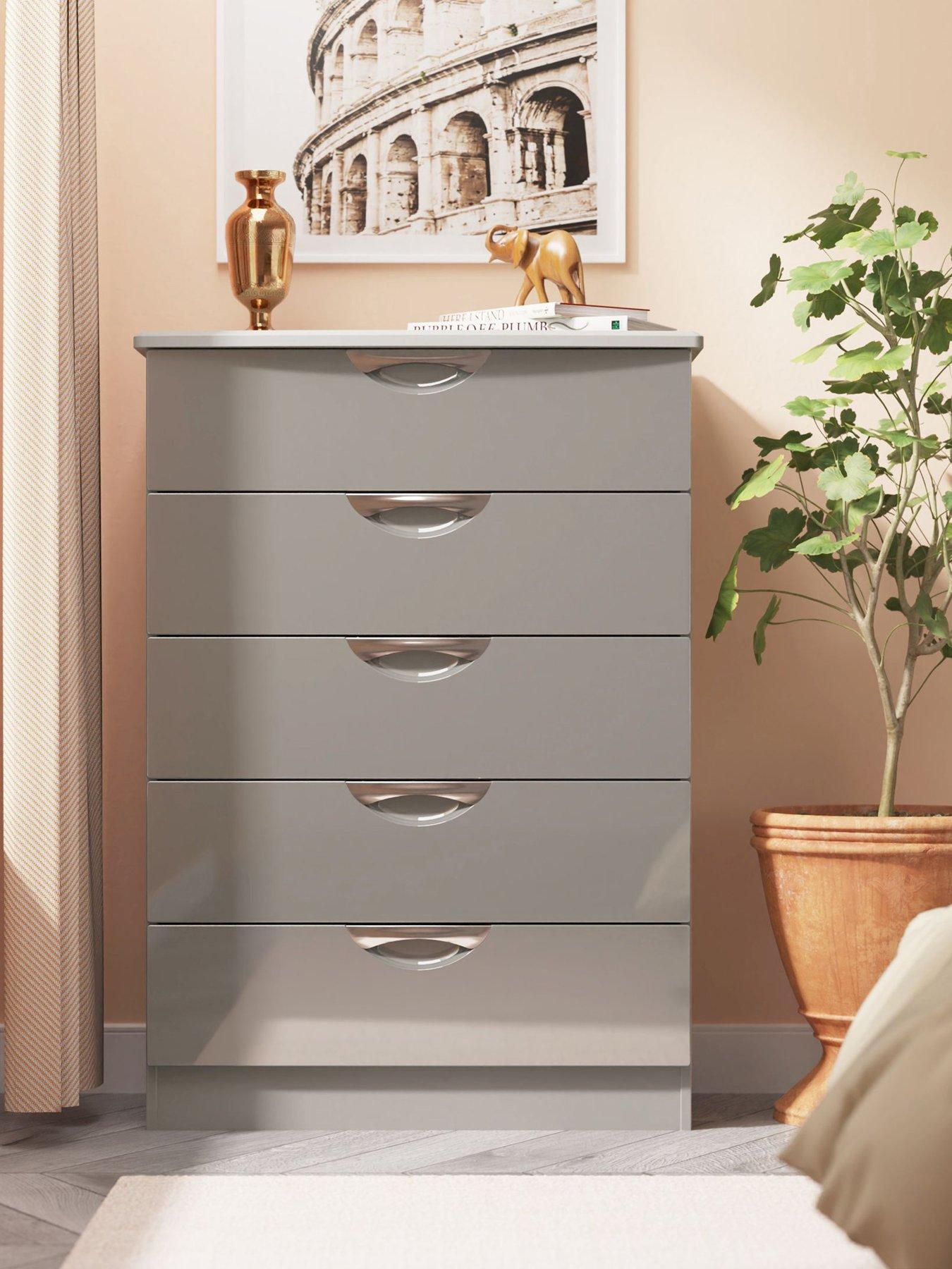 undefined Alva 5 Drawer Ready Assembled Chest