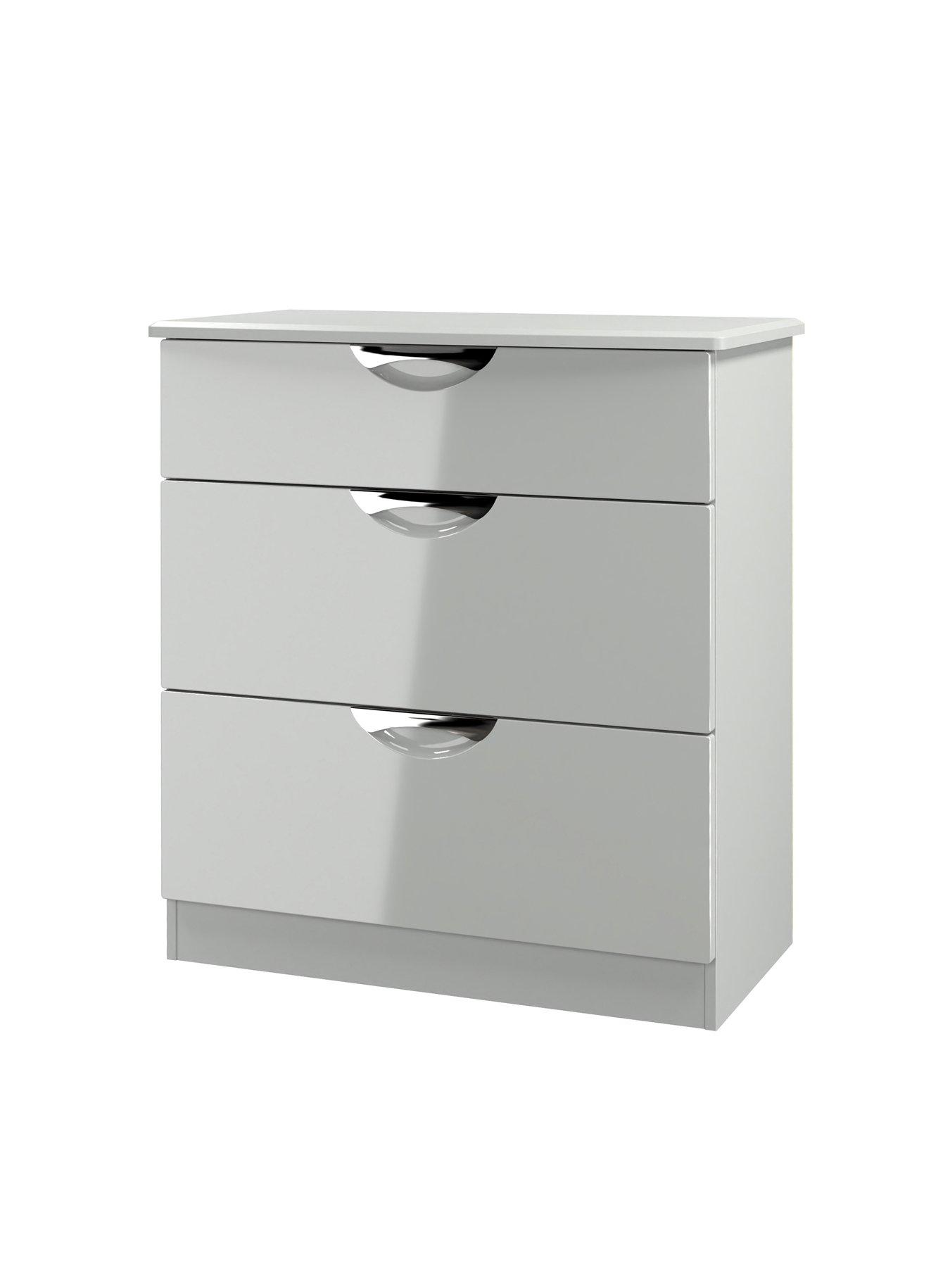 Image 3 of 6 of SWIFT Alva 3 Drawer Ready Assembled&nbsp;Deep Chest