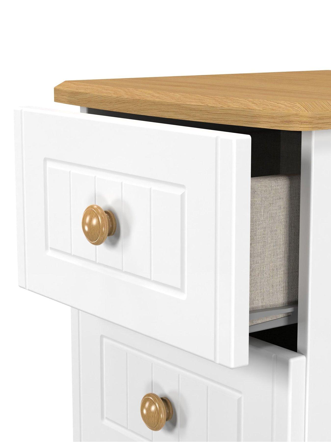 Image 5 of 6 of SWIFT Harrogate 3 Drawer Ready Assembled&nbsp;Bedside Table