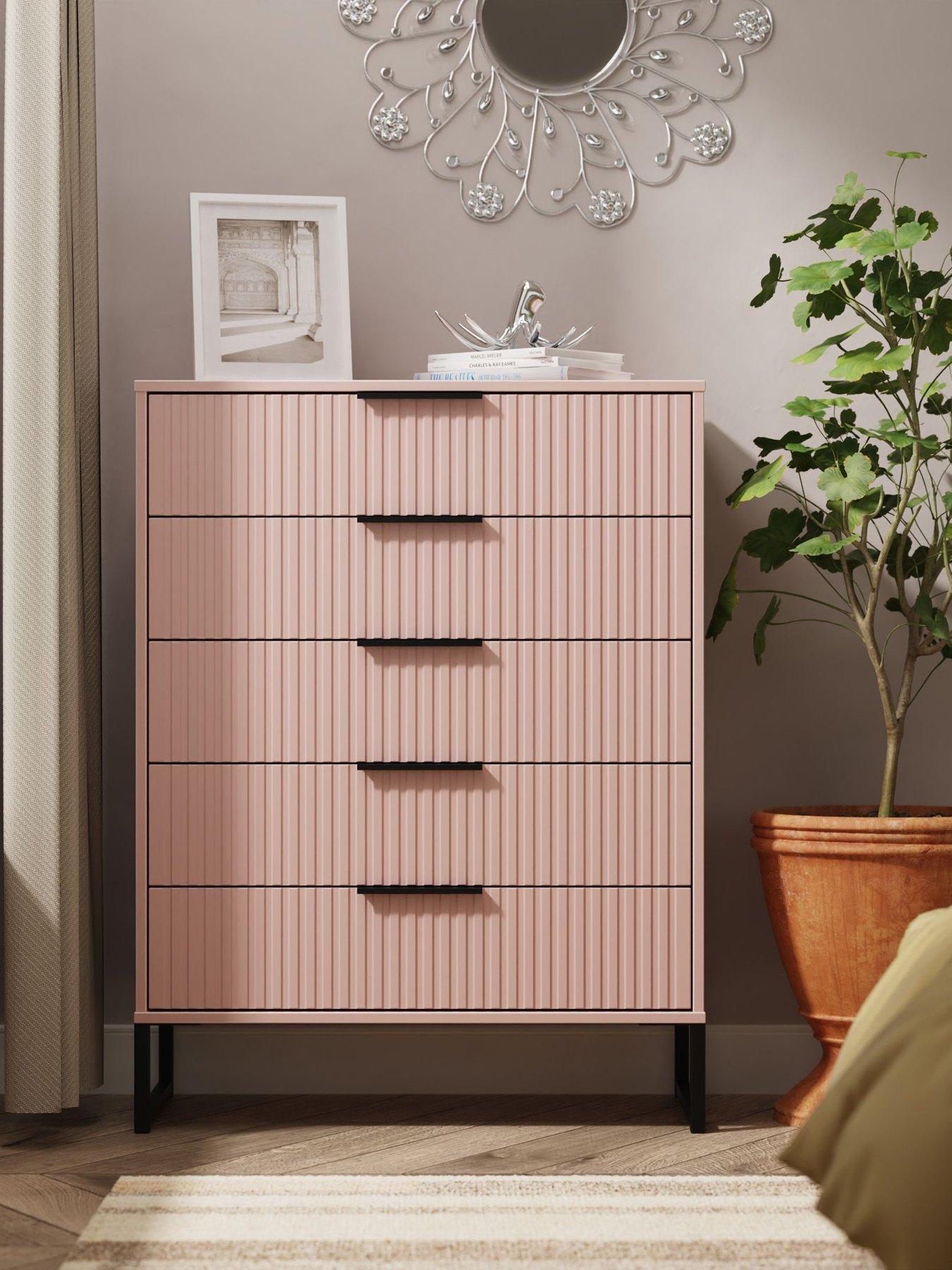 SWIFT Fara 5 Ready Assembled Drawer Chest