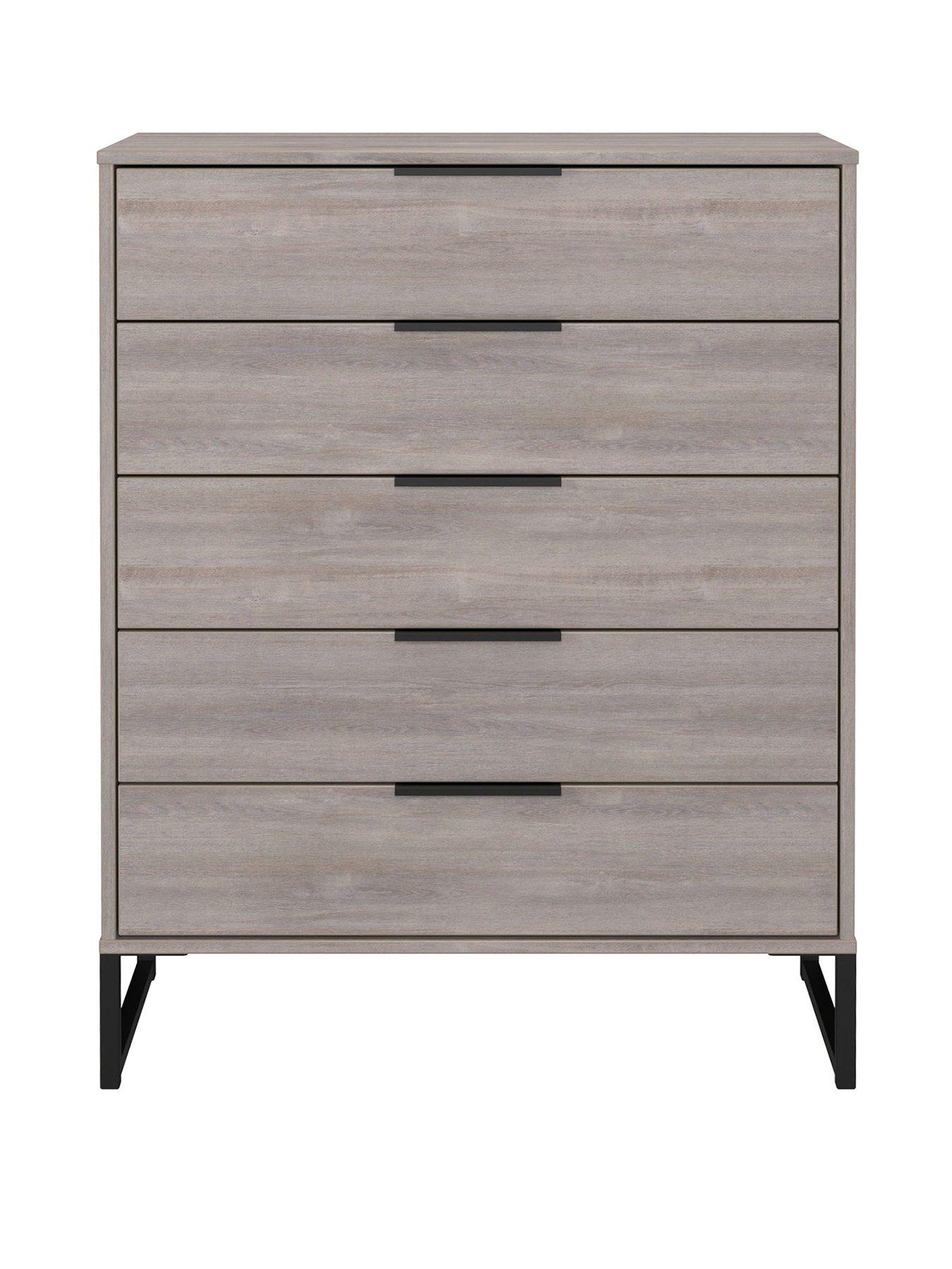 Image 2 of 6 of SWIFT Emerson Ready Assembled&nbsp;5 Drawer Chest